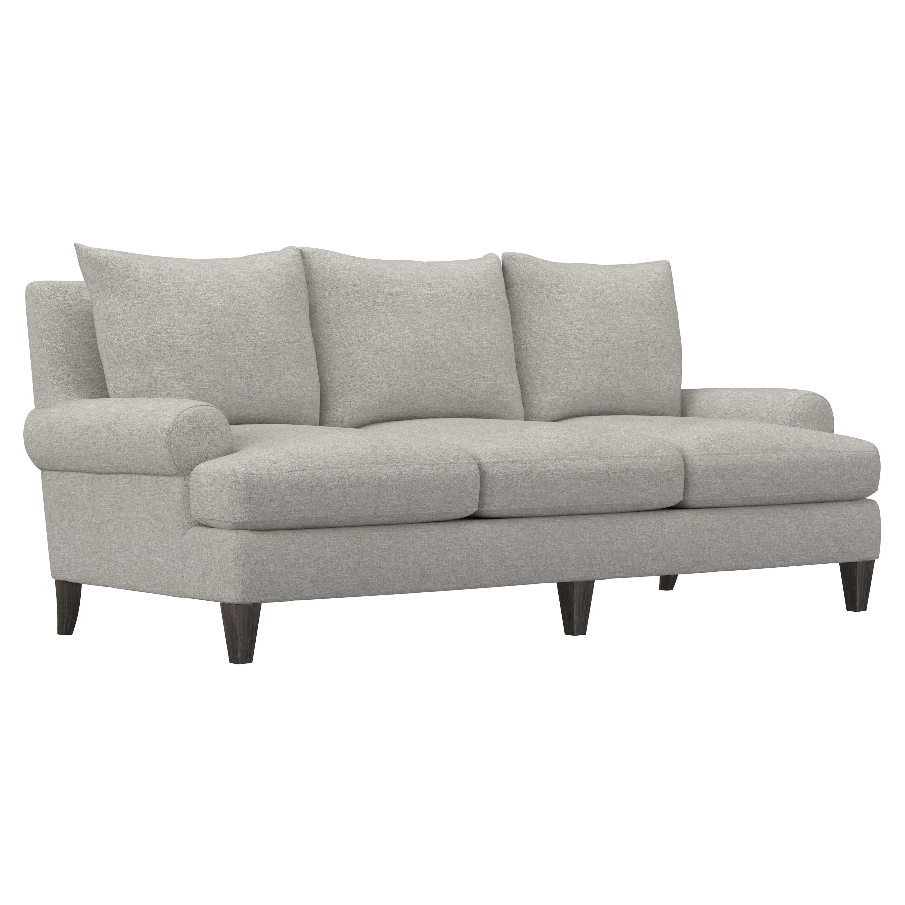 Isabella Grey Fabric Sofa - Image 5