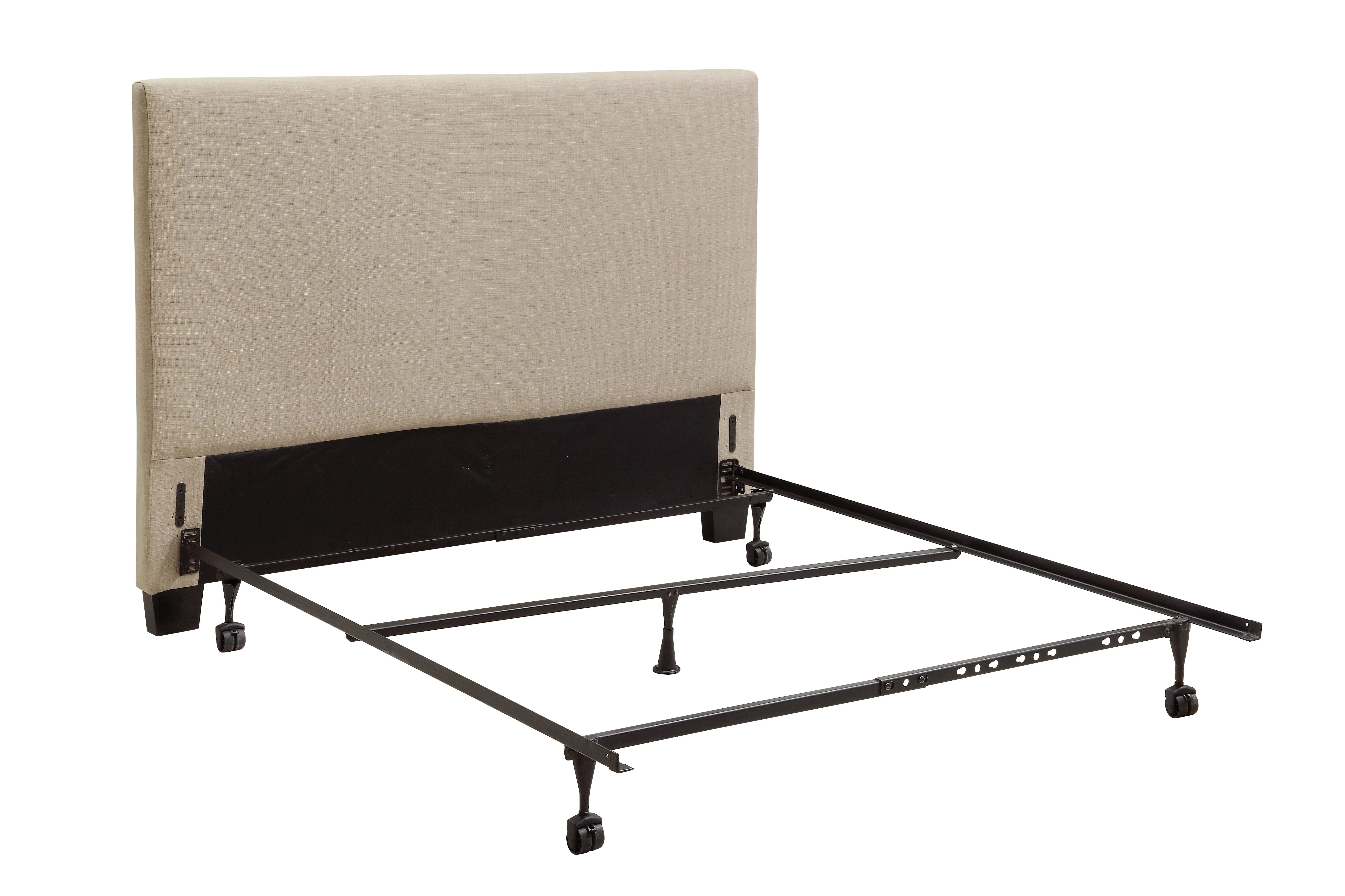 Saint Pierre Upholstered Headboard in Toast Linen - Image 6