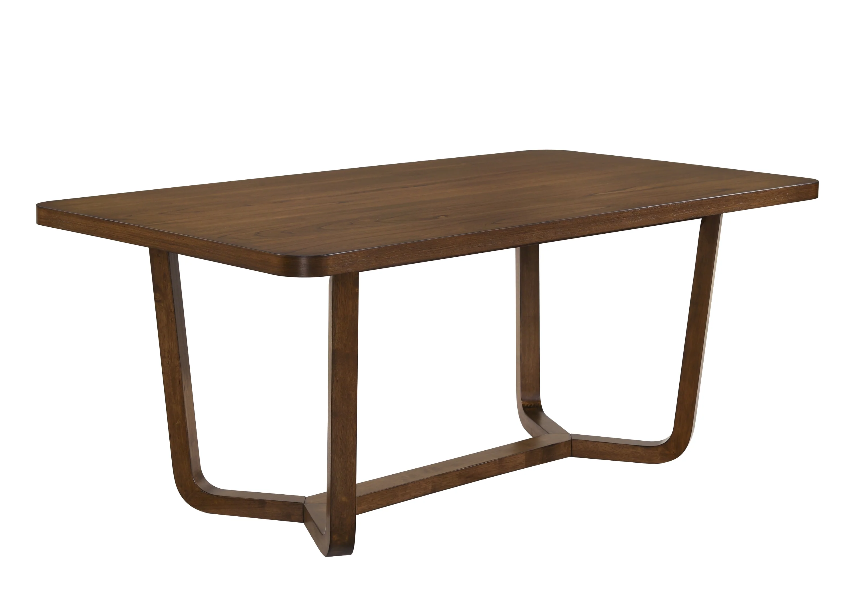 Salerno Walnut/Beige Dining Set - Image 4