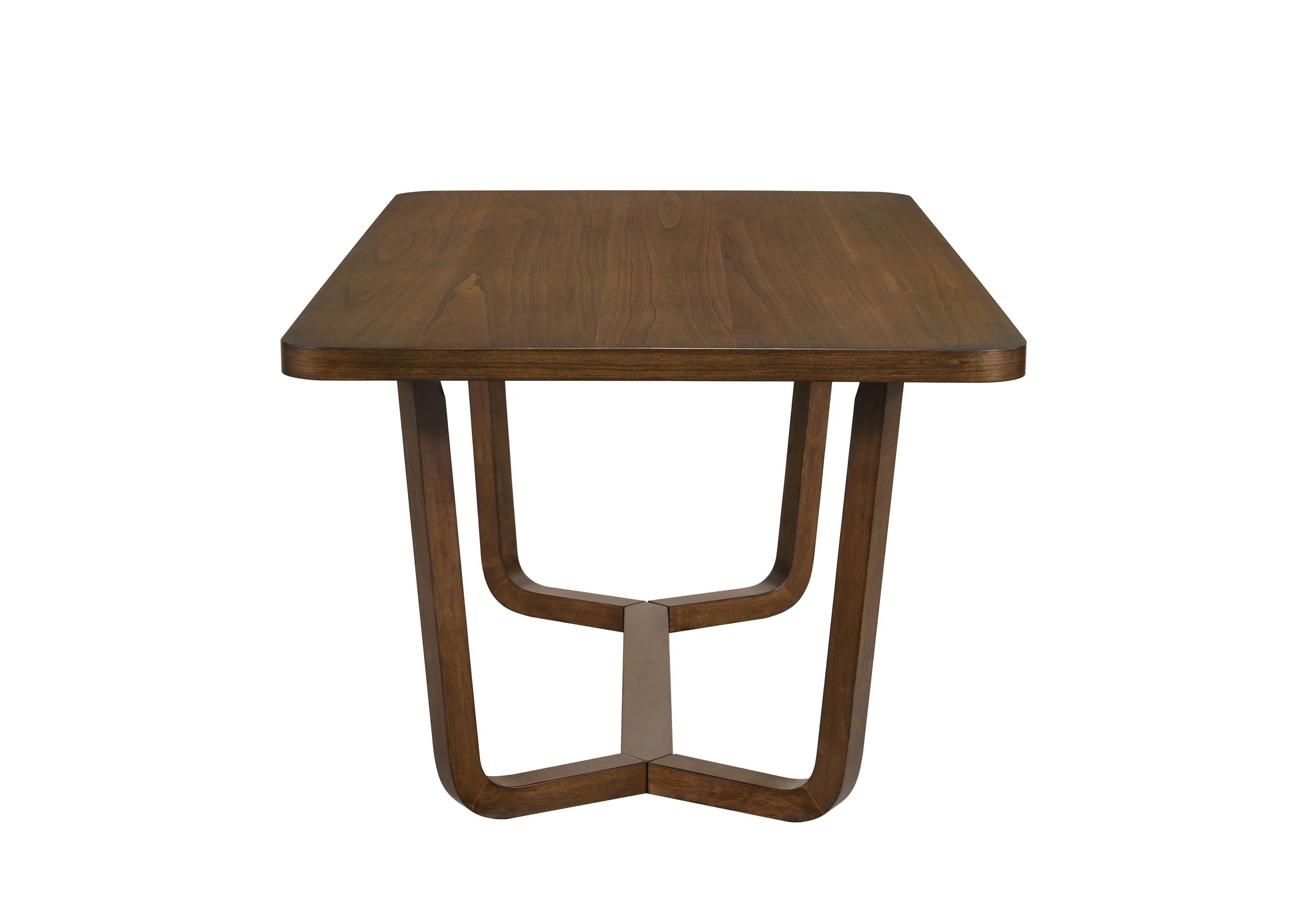 Salerno Walnut/Beige Dining Set - Image 5