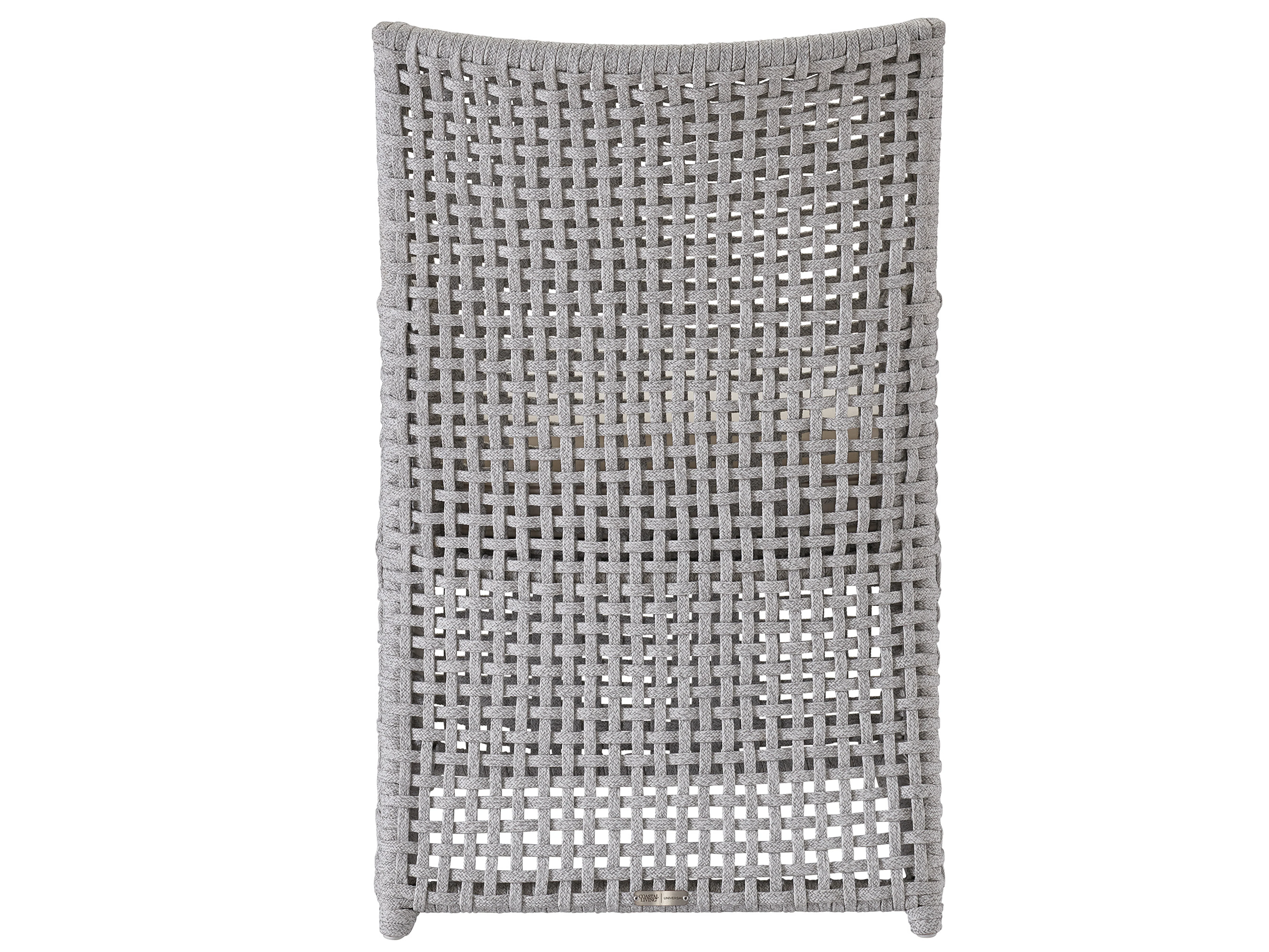 Sandpoint Canvas Natural/Light Gray Dining Chair - Image 4