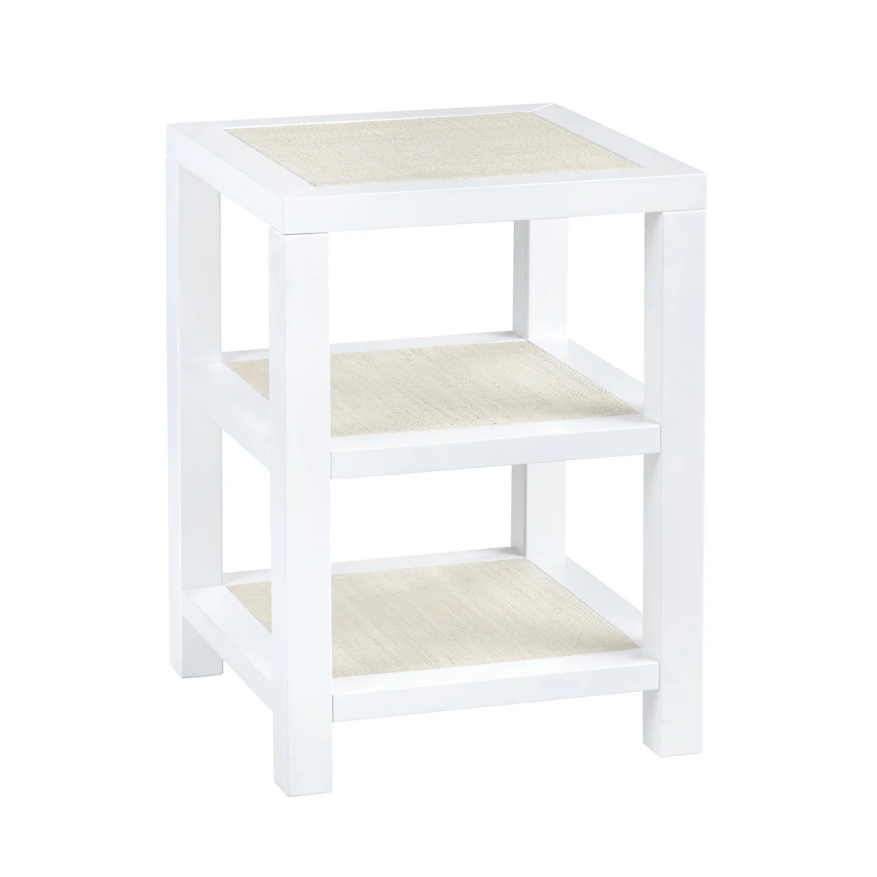 Sandy Shores White/Cream Side Table - Image 2