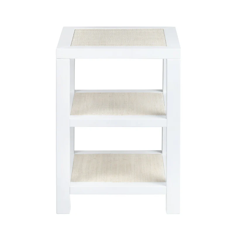 Sandy Shores White/Cream Side Table - Image 5
