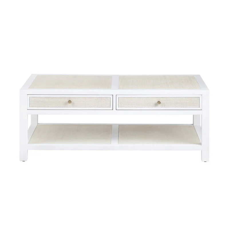 Sandy Shores White/Tan Cocktail Table - Image 5