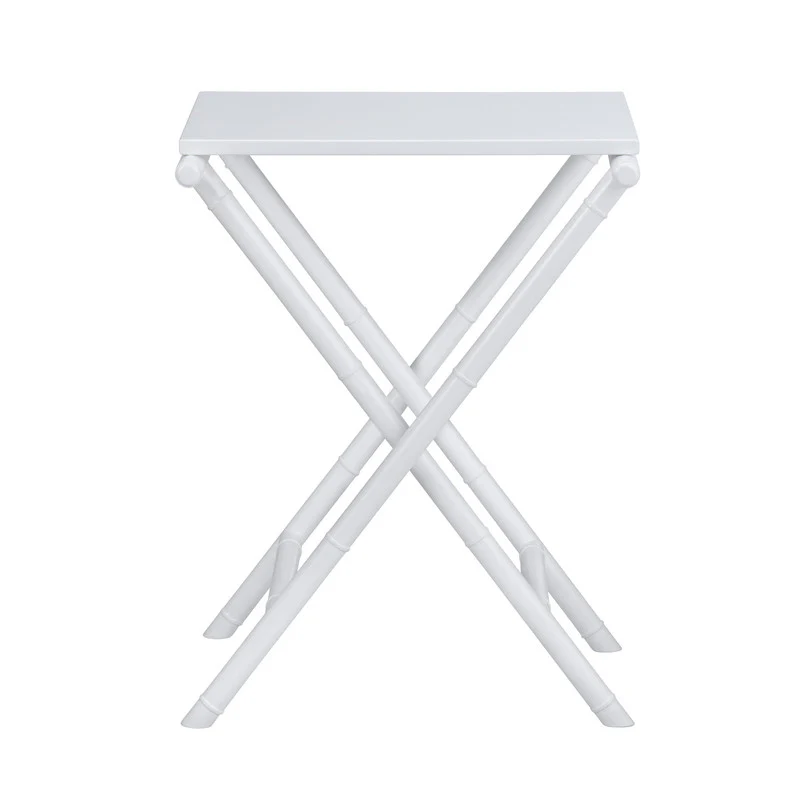 Sandy Shores White/Tan Tray Table - Image 4
