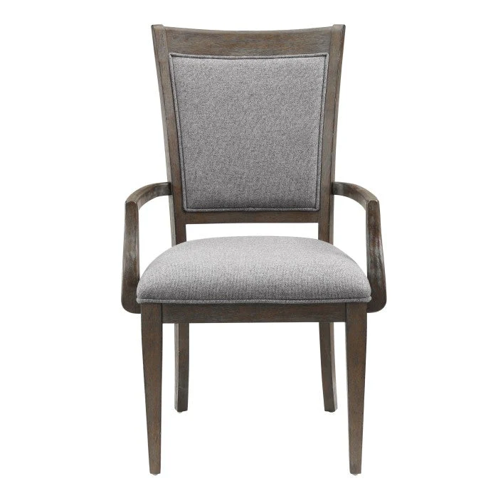 Sarasota Brown/Gray Arm Chair (Set of 2) - Image 6