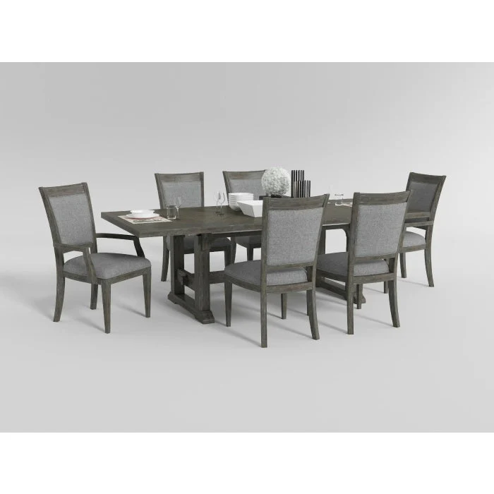 Sarasota Brown/Gray Arm Chair (Set of 2) - Image 7