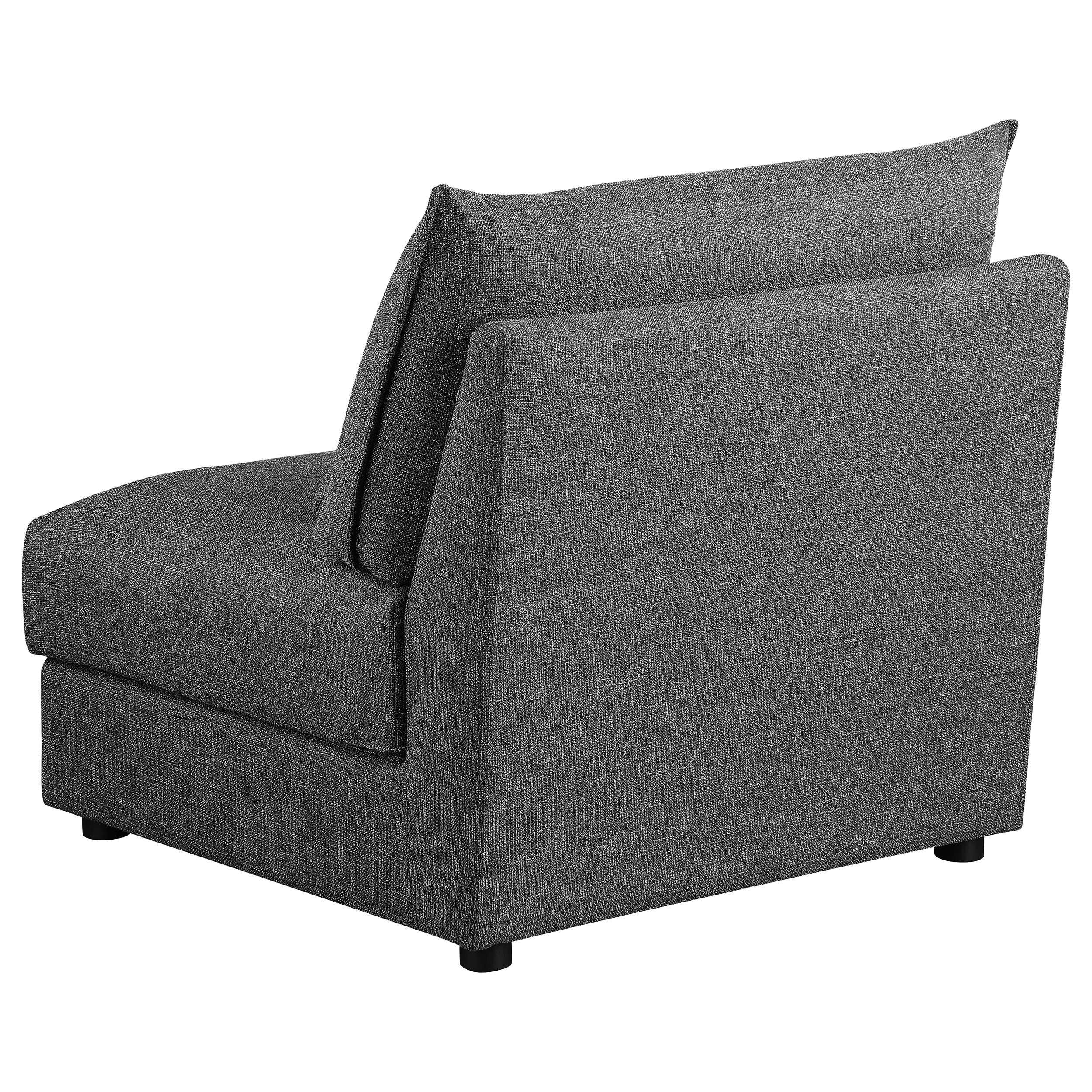 Sasha Barely Black 3 Pc Sectional - Image 12