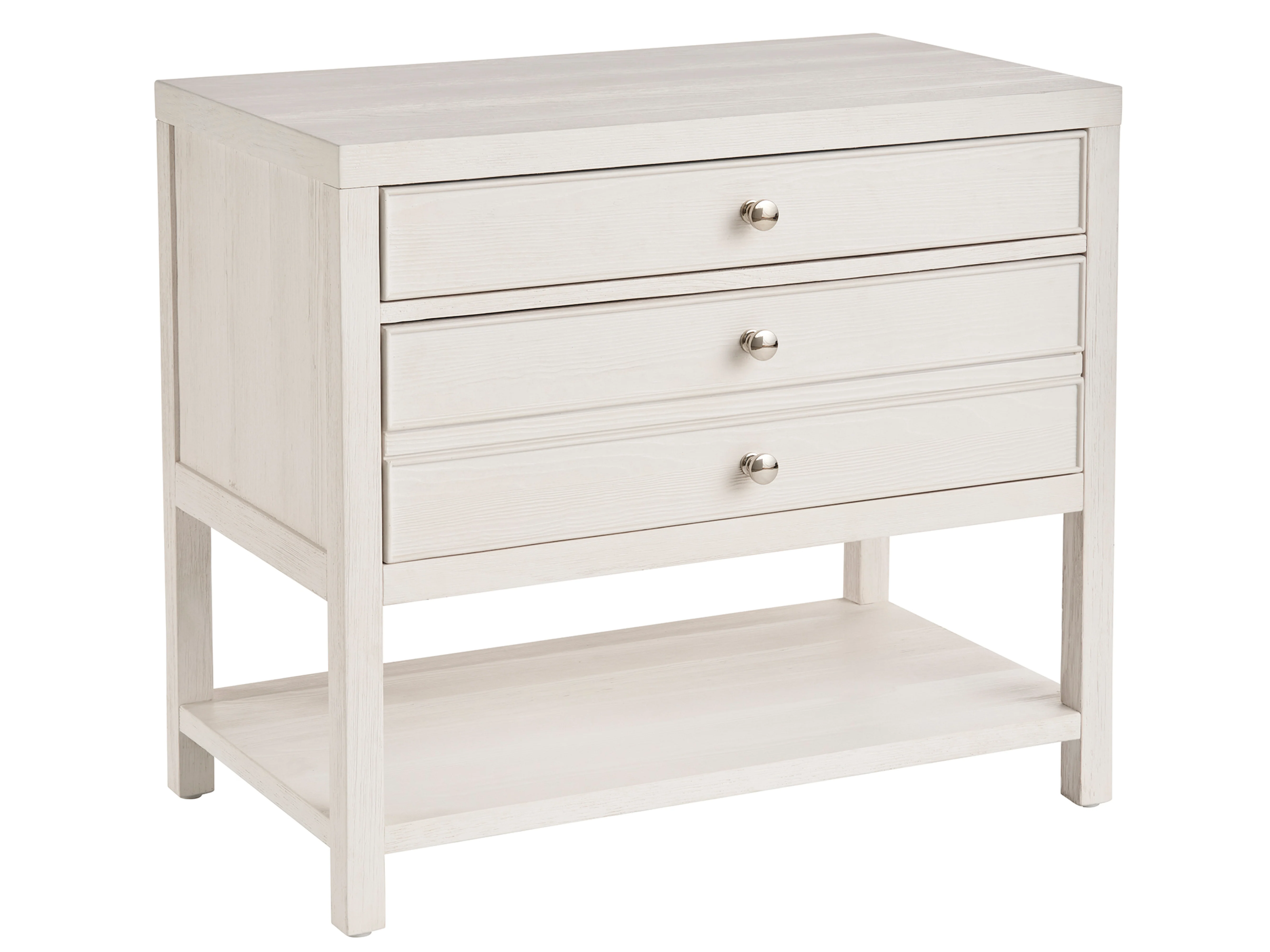 Saugatuck White Sand Nightstand - Image 4