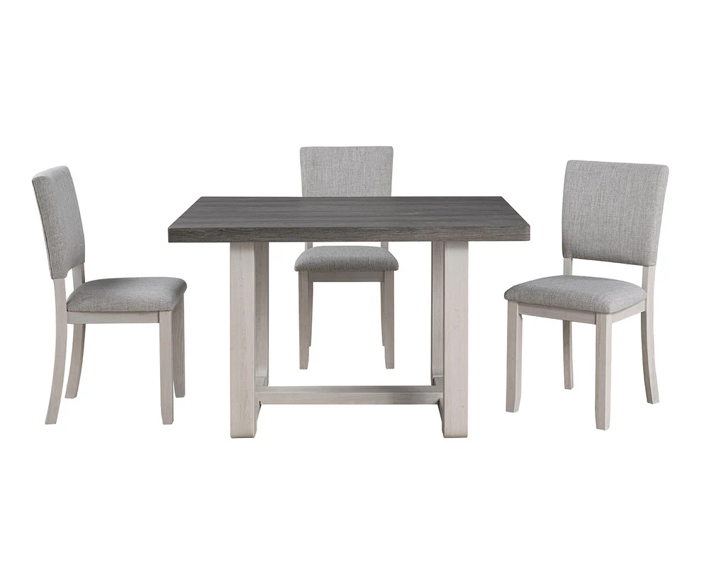 Sauro Gray 5 Pc. Dining Table Set - Image 4