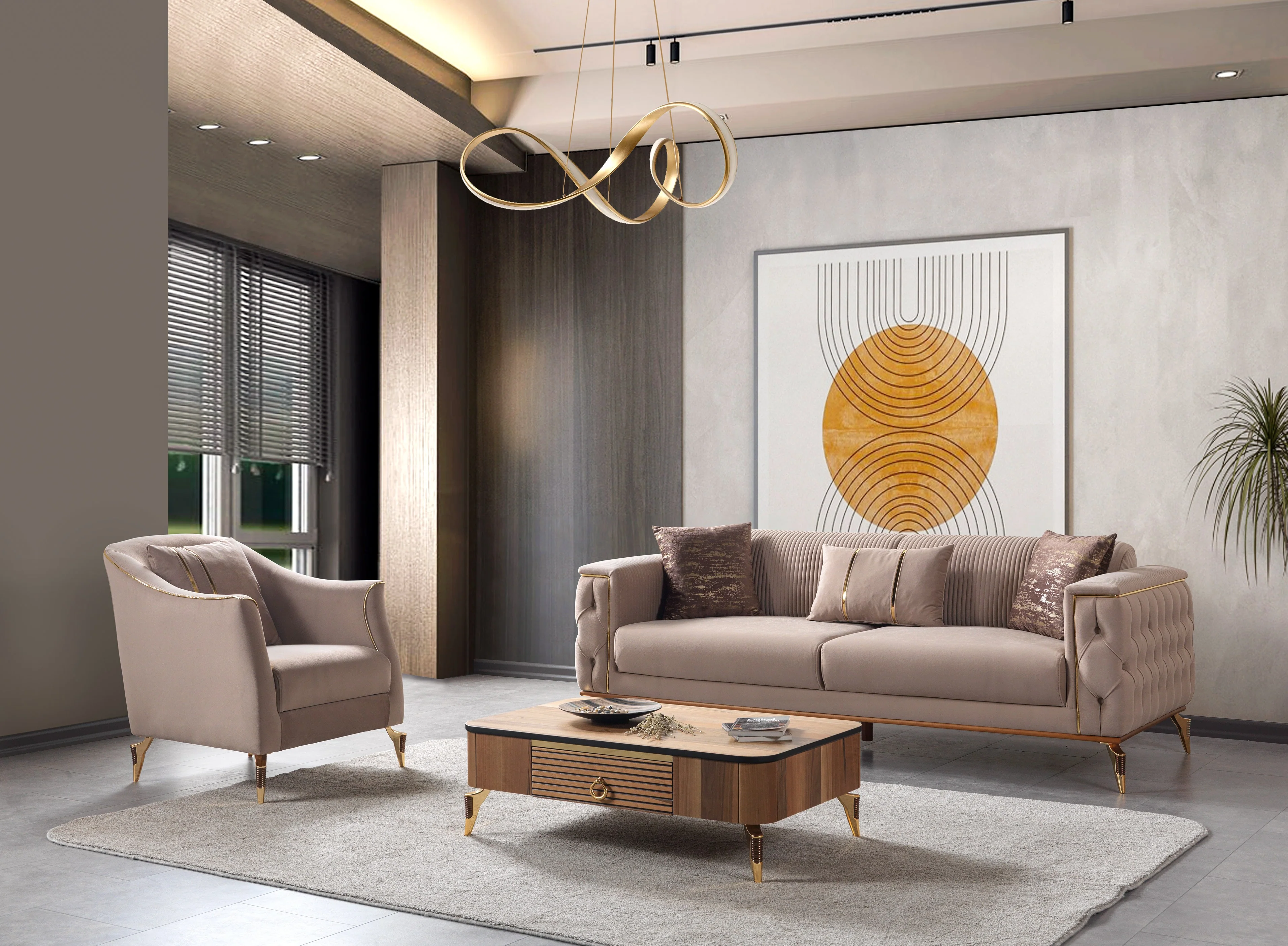 Savana Latte Chair - Image 4