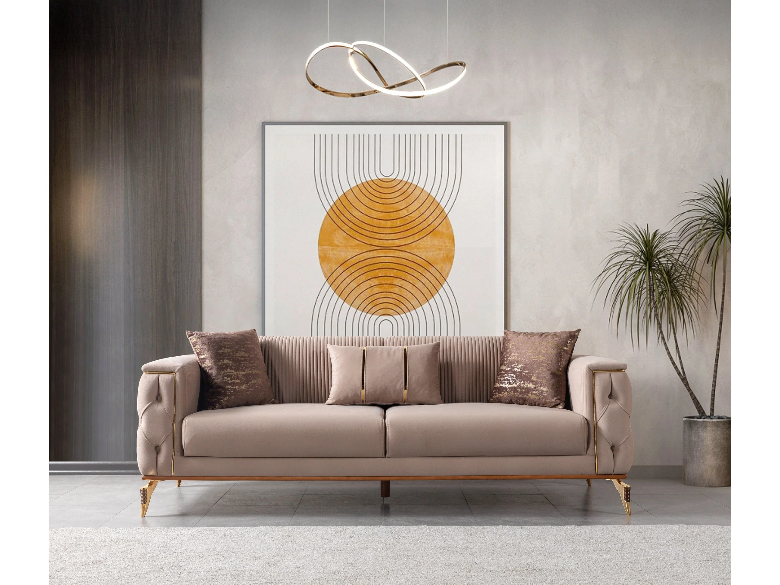 Savana Latte Living Room Set - Image 6