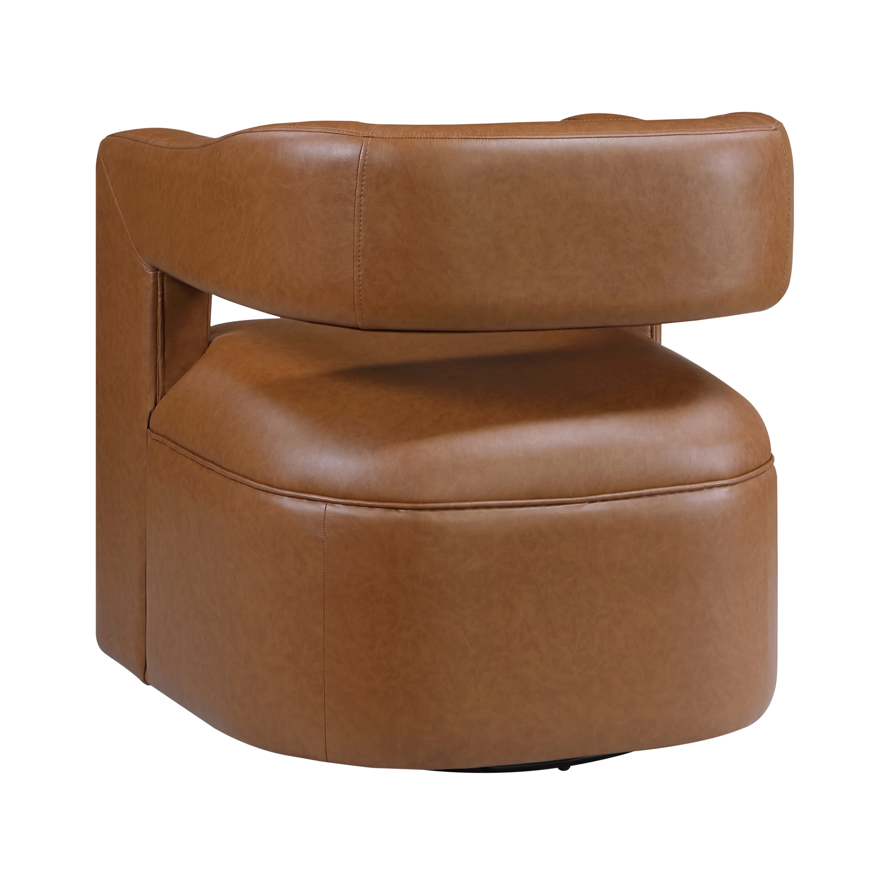 Sawyer Camel Swivel Chair - Image 4