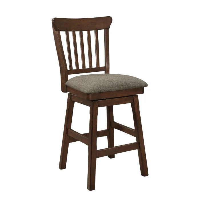 Schleiger Brown Swivel Counter Chair (Set of 2) - Image 12