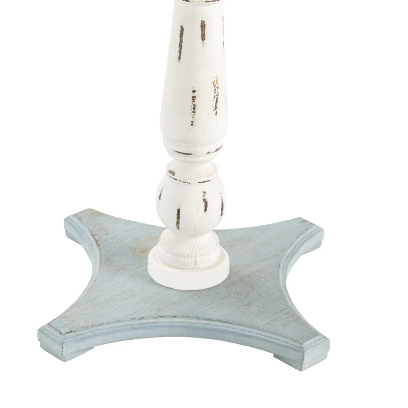 Sea İsle Blue/White Accent Table - Image 3