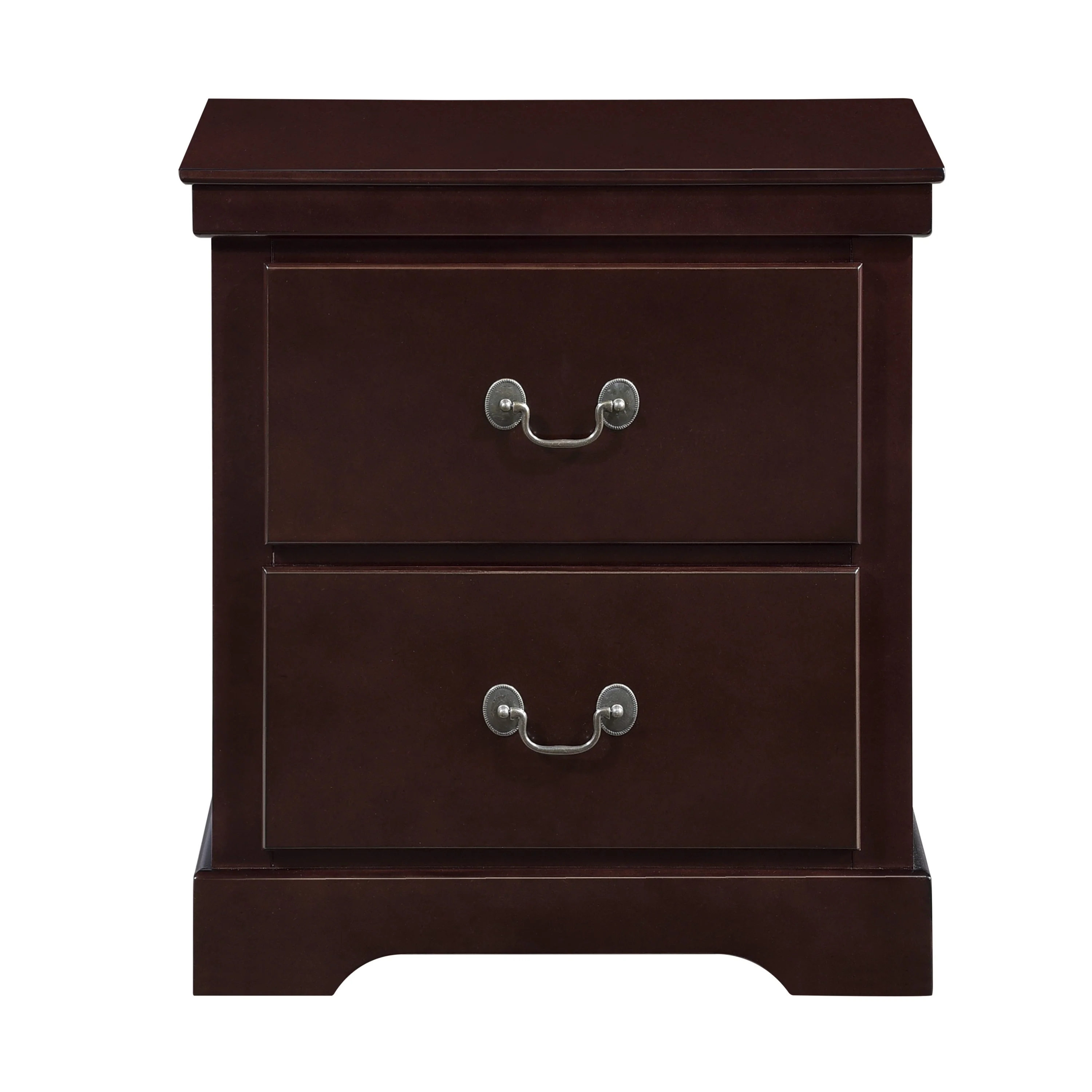 Seabright Cherry/Brown 5-Piece Queen Bedroom Set - Image 4