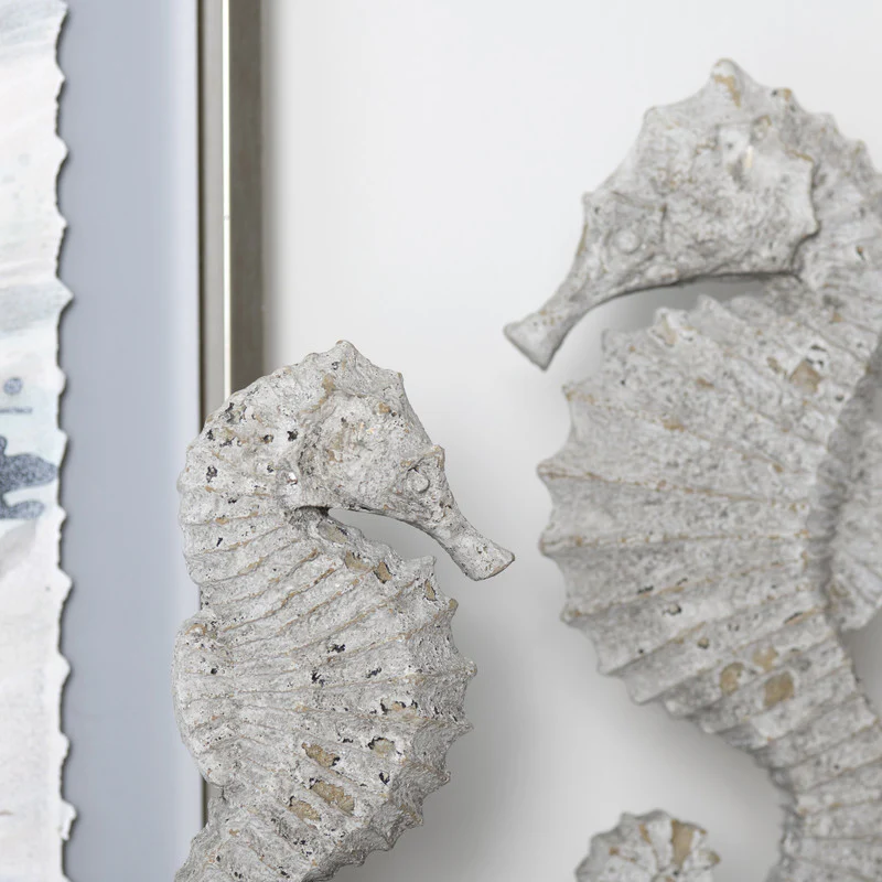 Seahorse Beige Seahorse Finials - Image 4