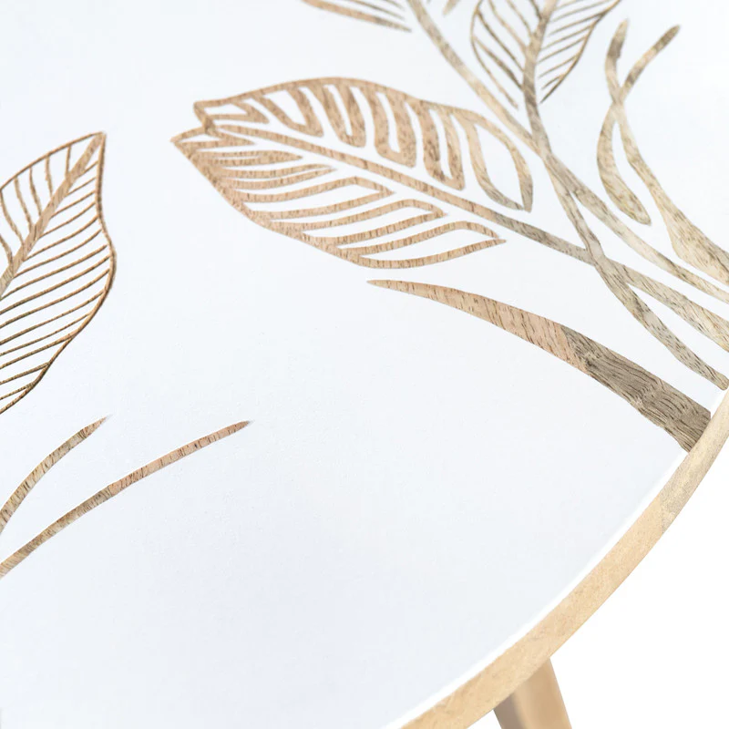 Seaside Brown/White Accent Table - Image 2