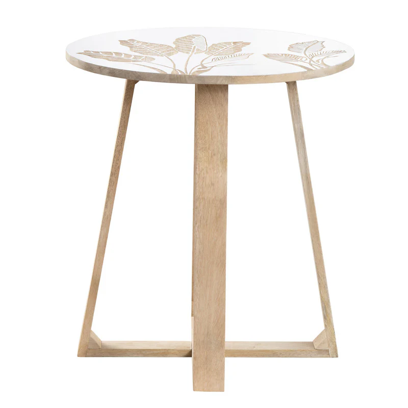 Seaside Brown/White Accent Table - Image 3