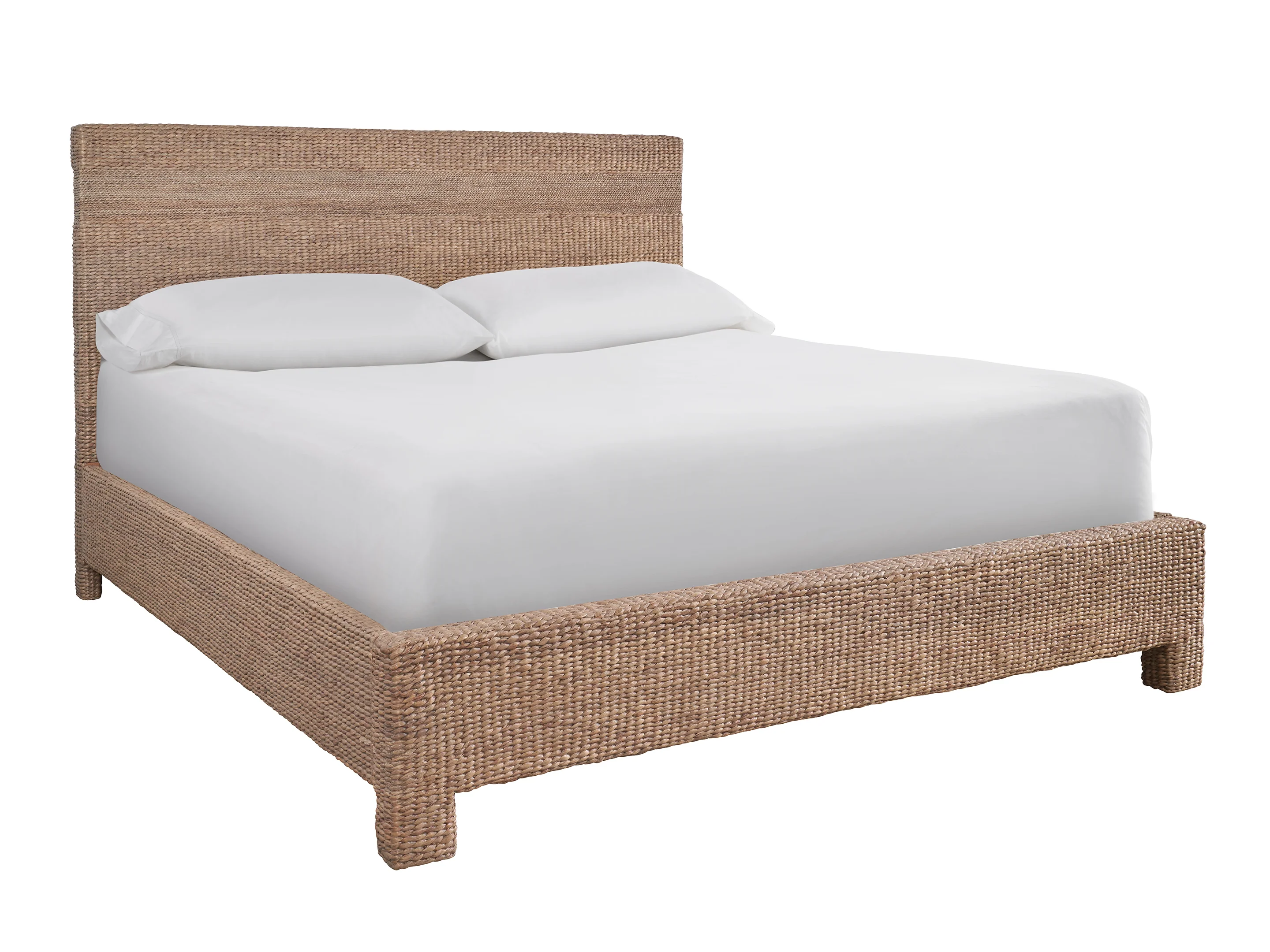 Seaton Natural Queen Bed - Image 3