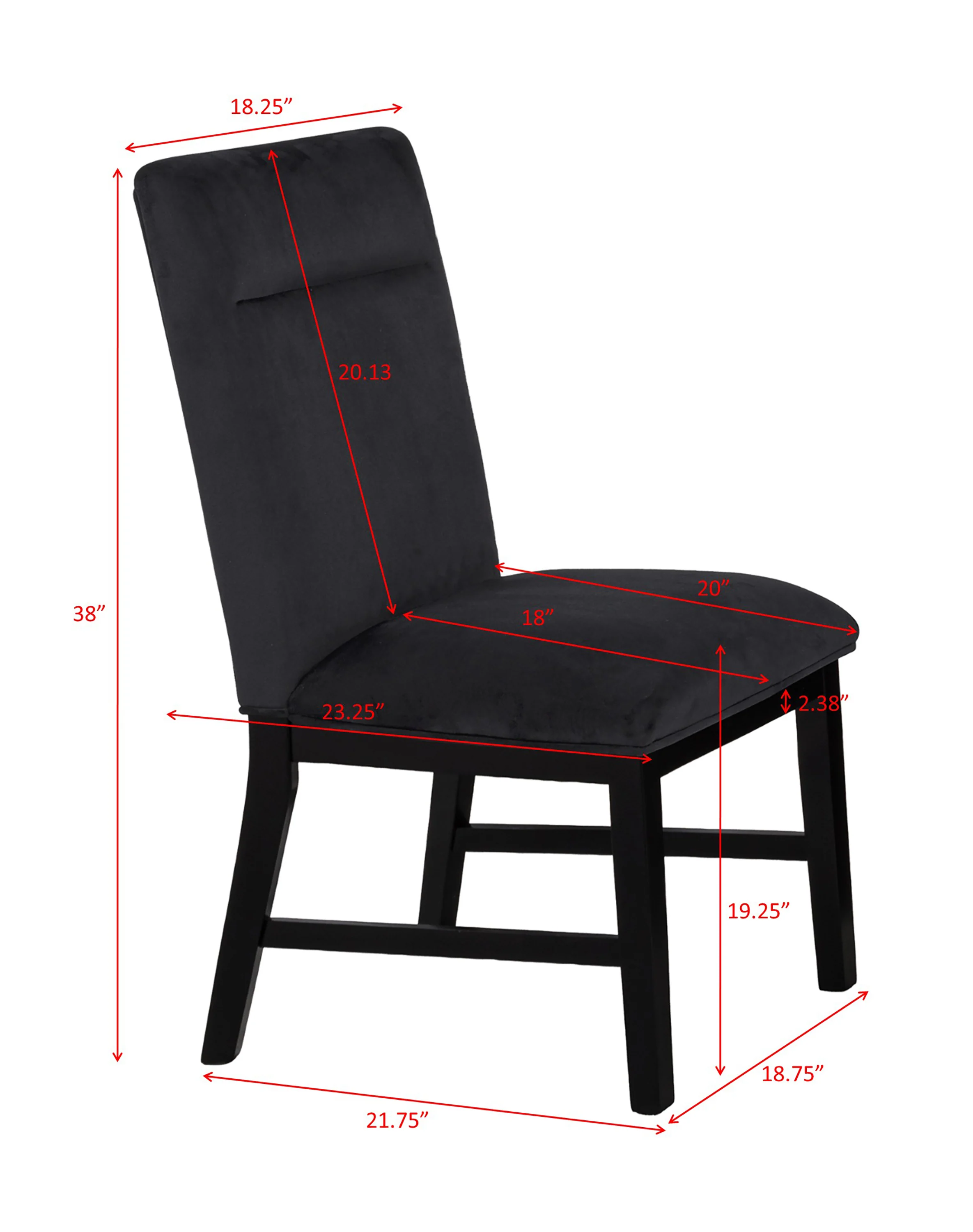 Sebastian Black/Gray Dining Set - Image 8
