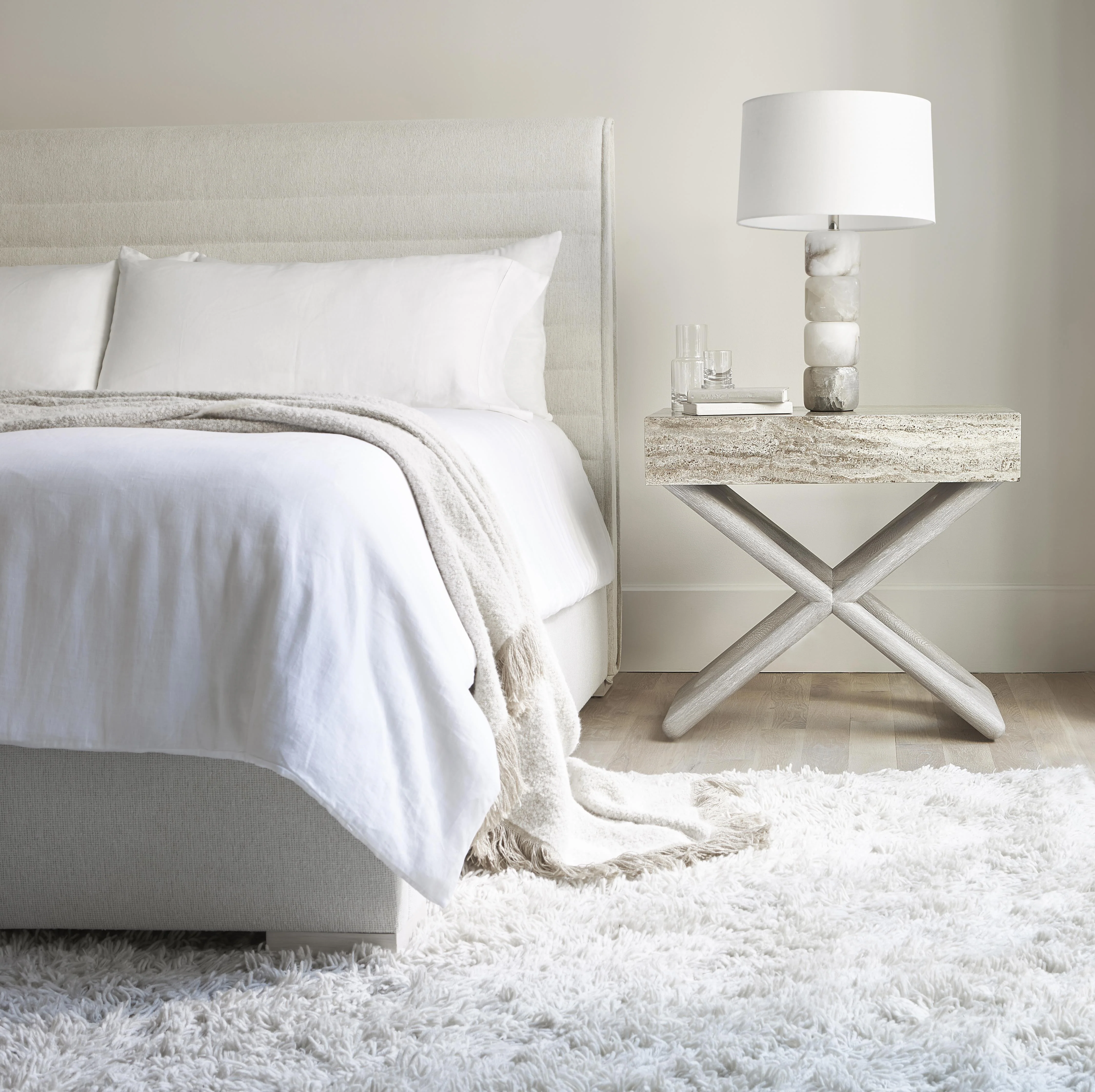 Sereno Grey Panel King Bed - Image 8