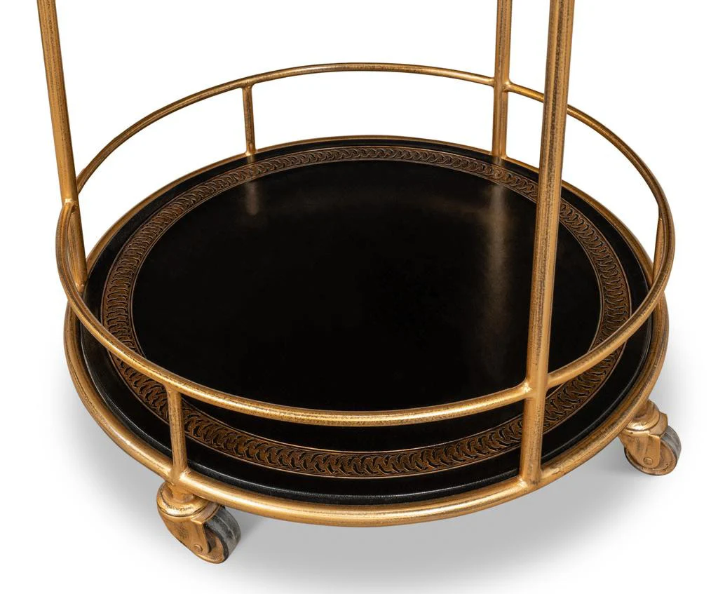 Server Brown Side Table - Image 4