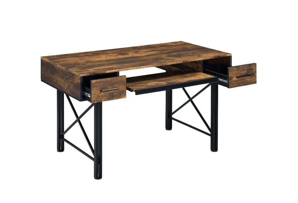 Settea Oak Computer Desk - Image 2