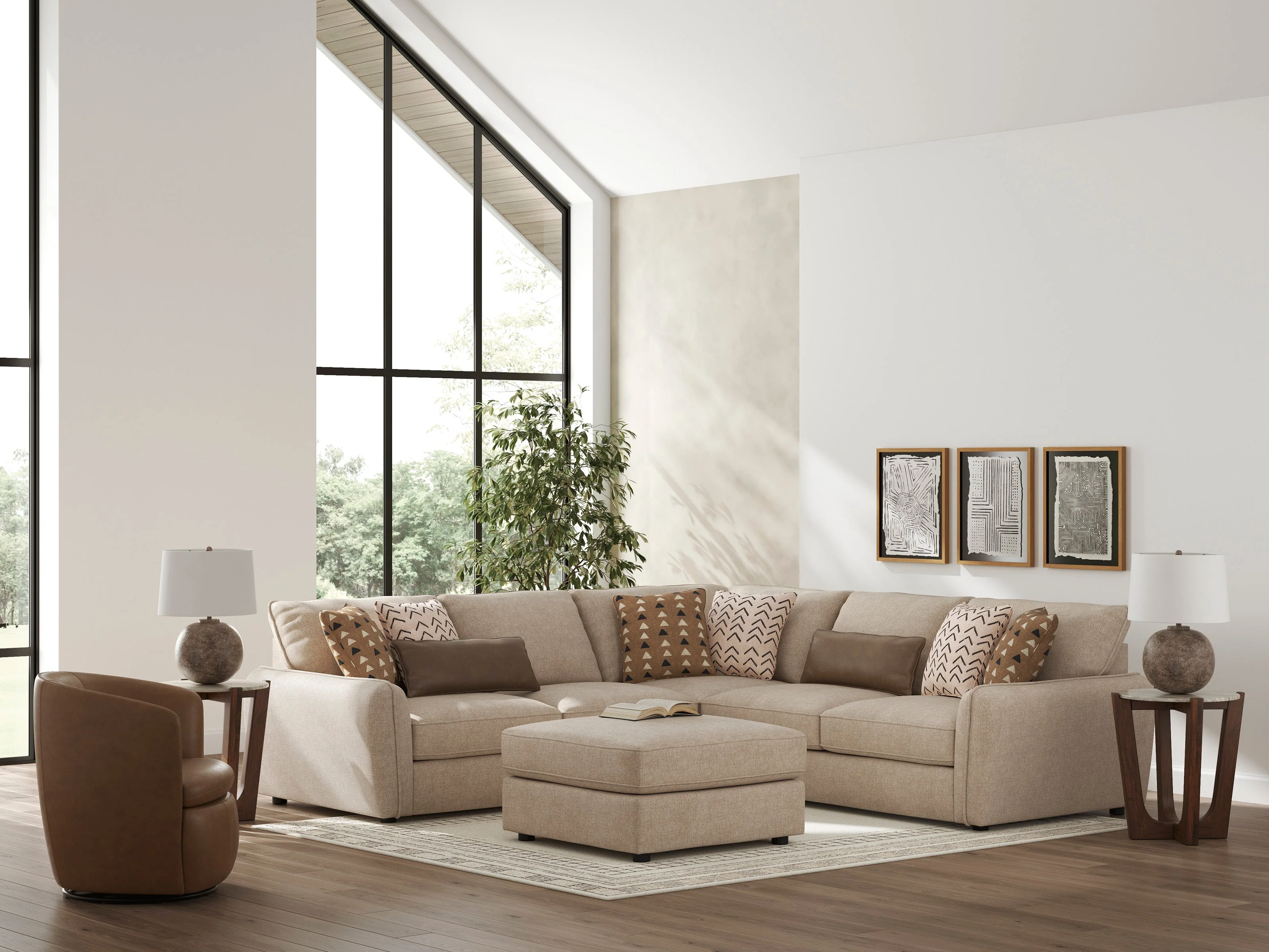 Seyler Sand 3-Piece Sectional (Online Special Price) - Image 8