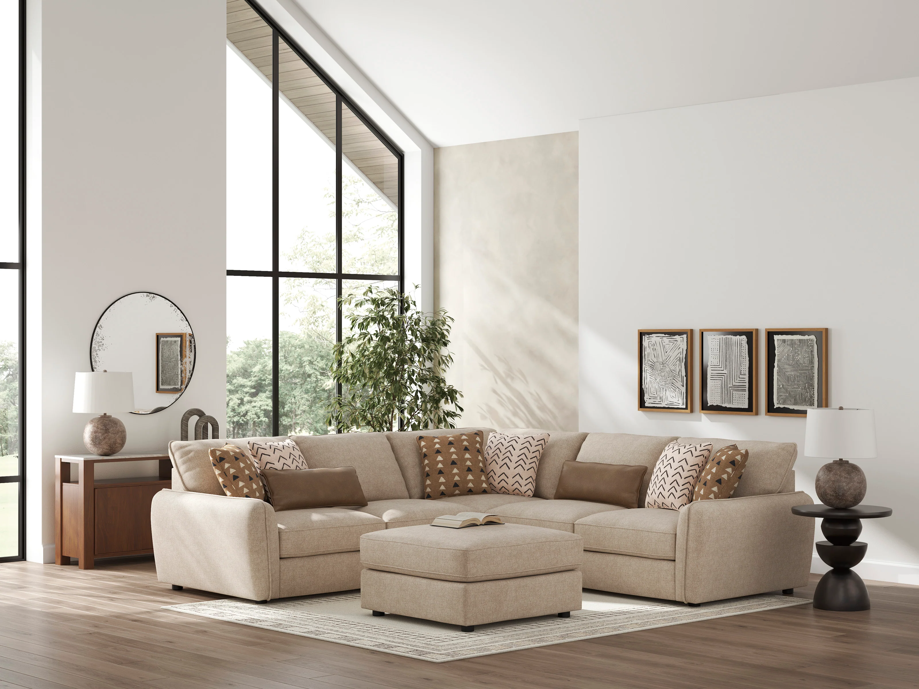 Seyler Sand 4-Piece Sectional - Image 8