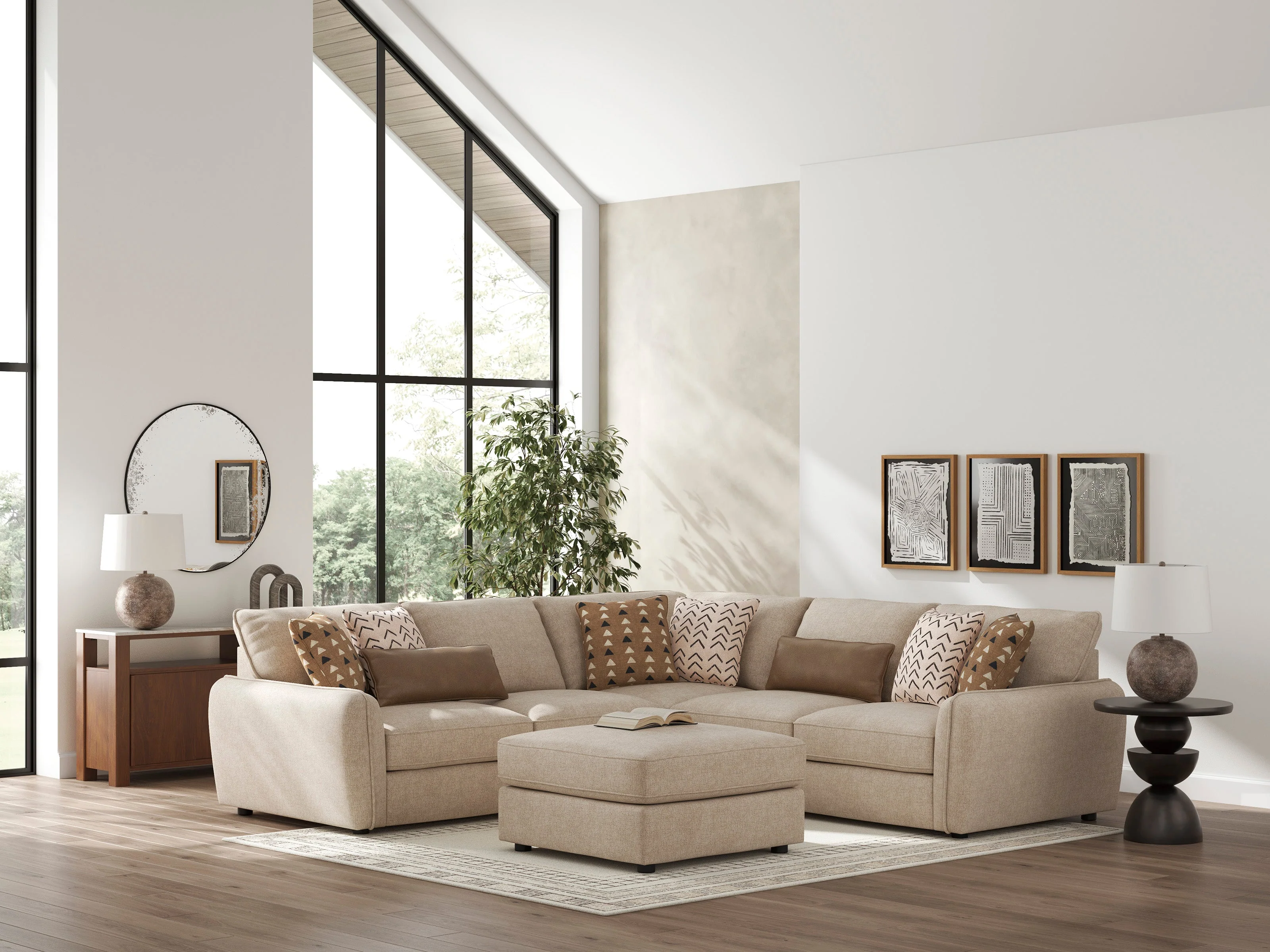 Seyler Sand 4-Piece Sectional (Online Special Price) - Image 8