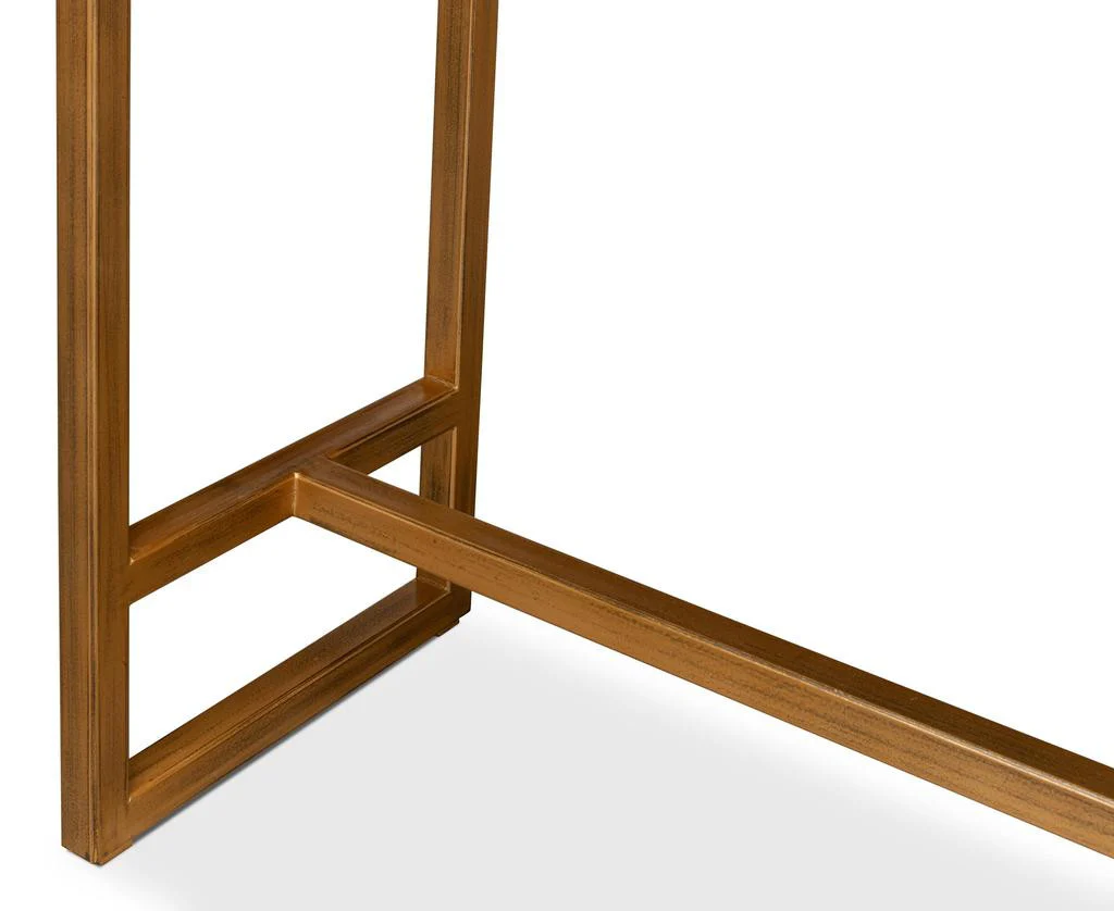 Shagreen Green Console Table - Image 8