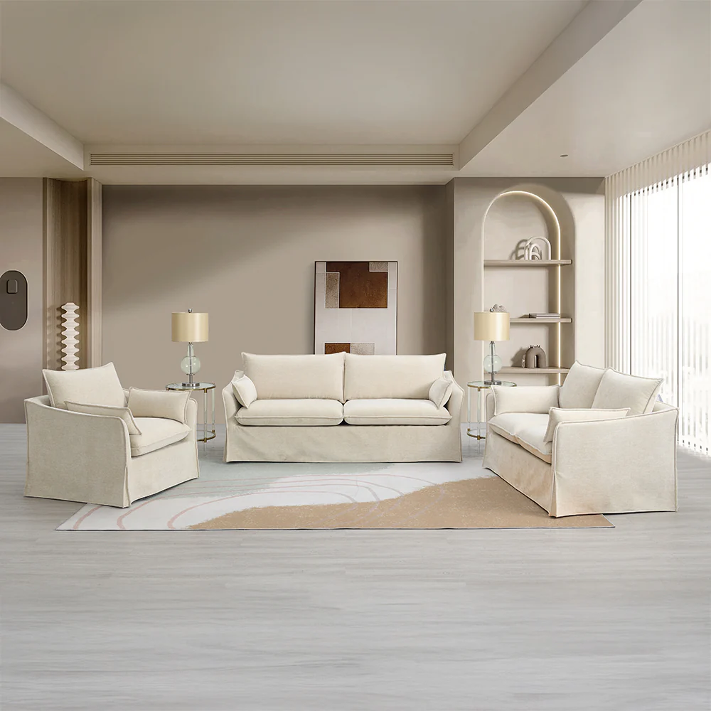 Shane Beige Chair - Image 8
