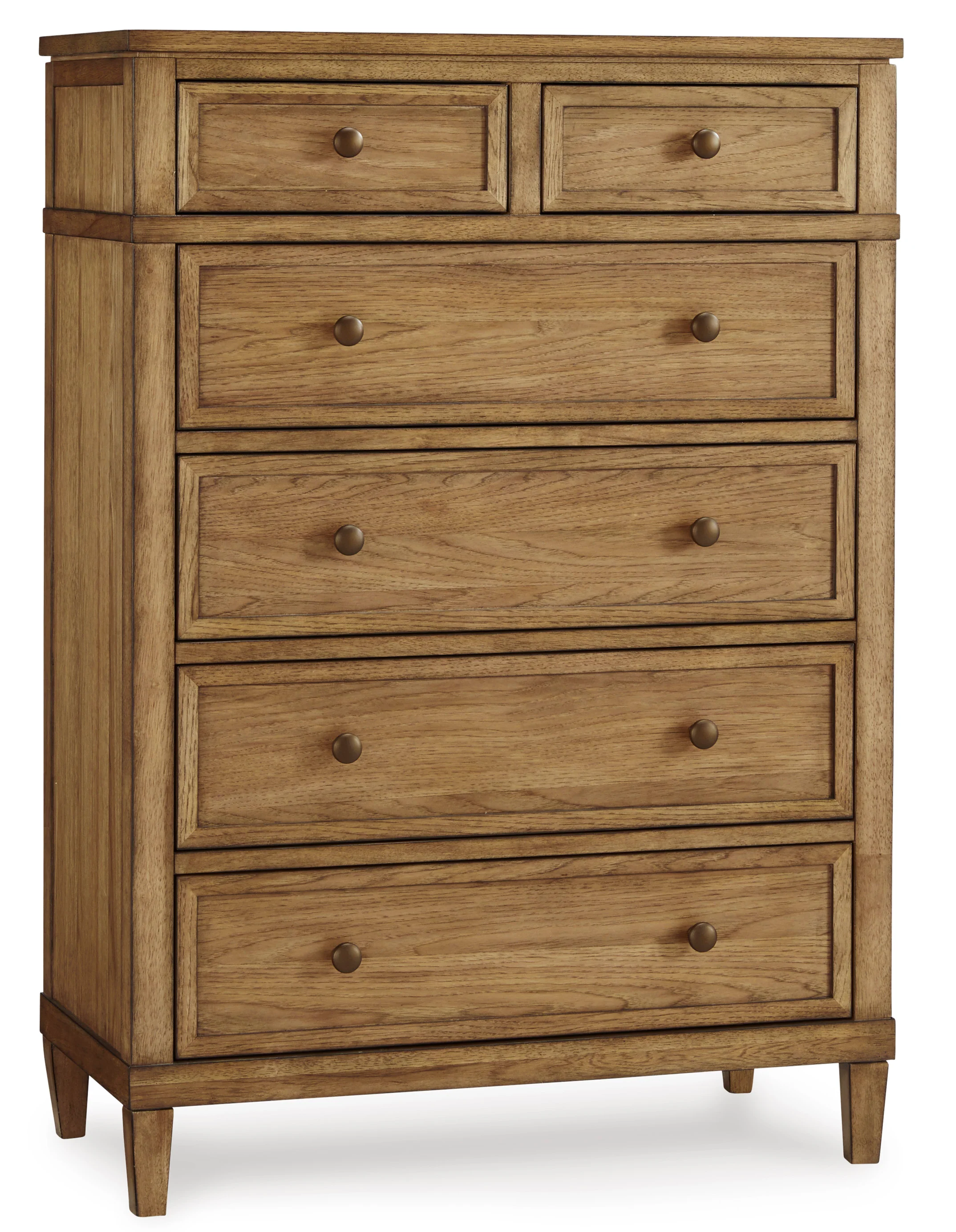 Sharlance Brown Six Drawer Chest - Image 2