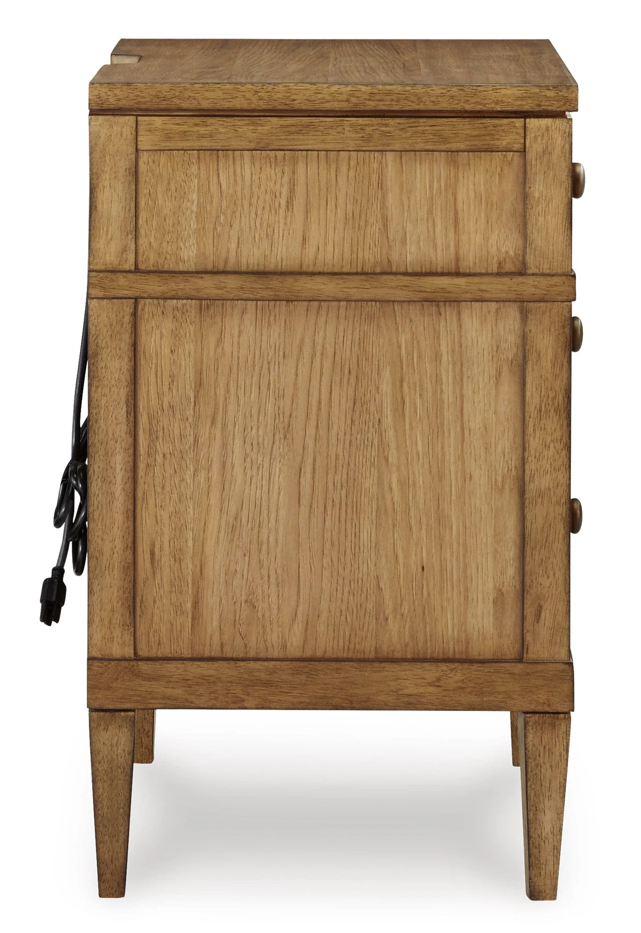 Sharlance Brown Three Drawer Nightstand (Online Special Price) - Image 5