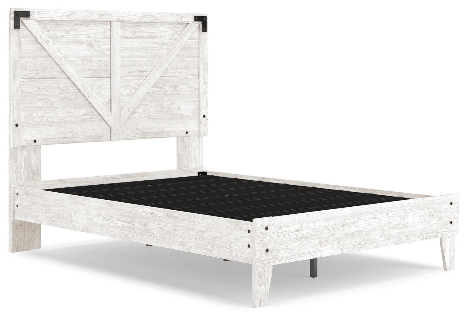 Shawburn White/Brown Full Panel Bed w/Chest (Online Special Price) - Image 7