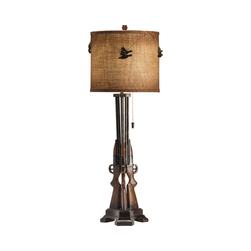 Shot Brown Table Lamp (Set of 2) - Image 3