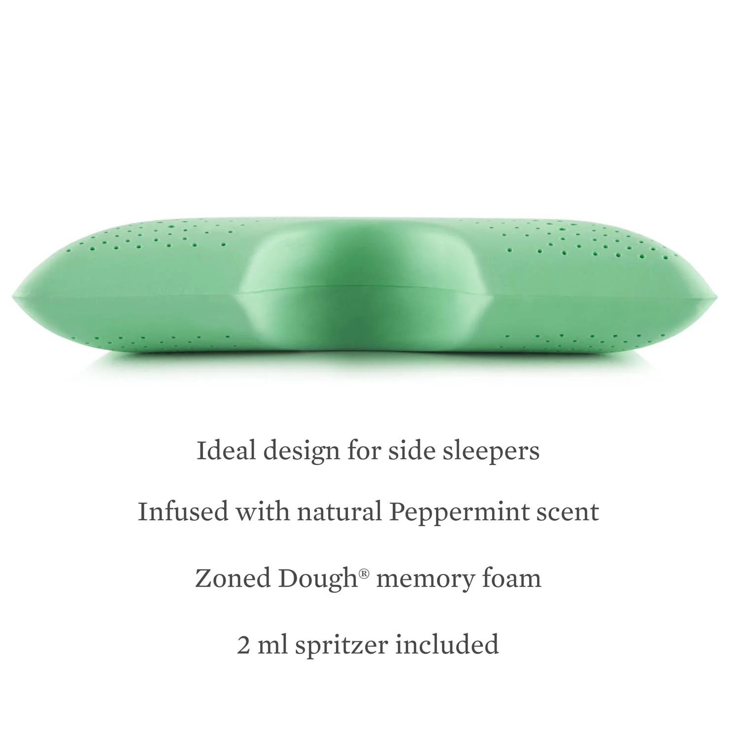 Shoulder Zoned Dough Peppermint King Pillow - Image 3