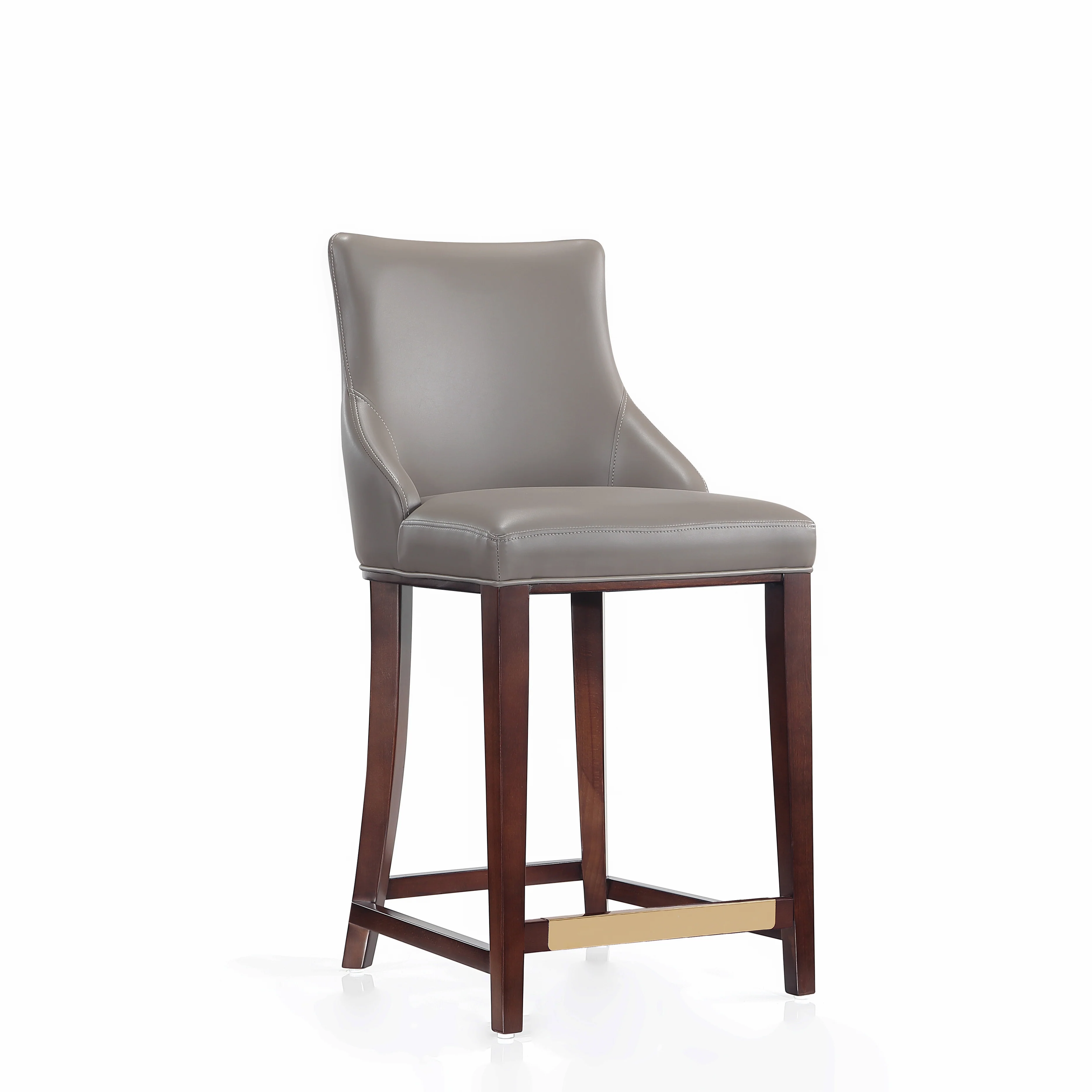 Shubert Counter Stool in Dark Taupe - Image 5