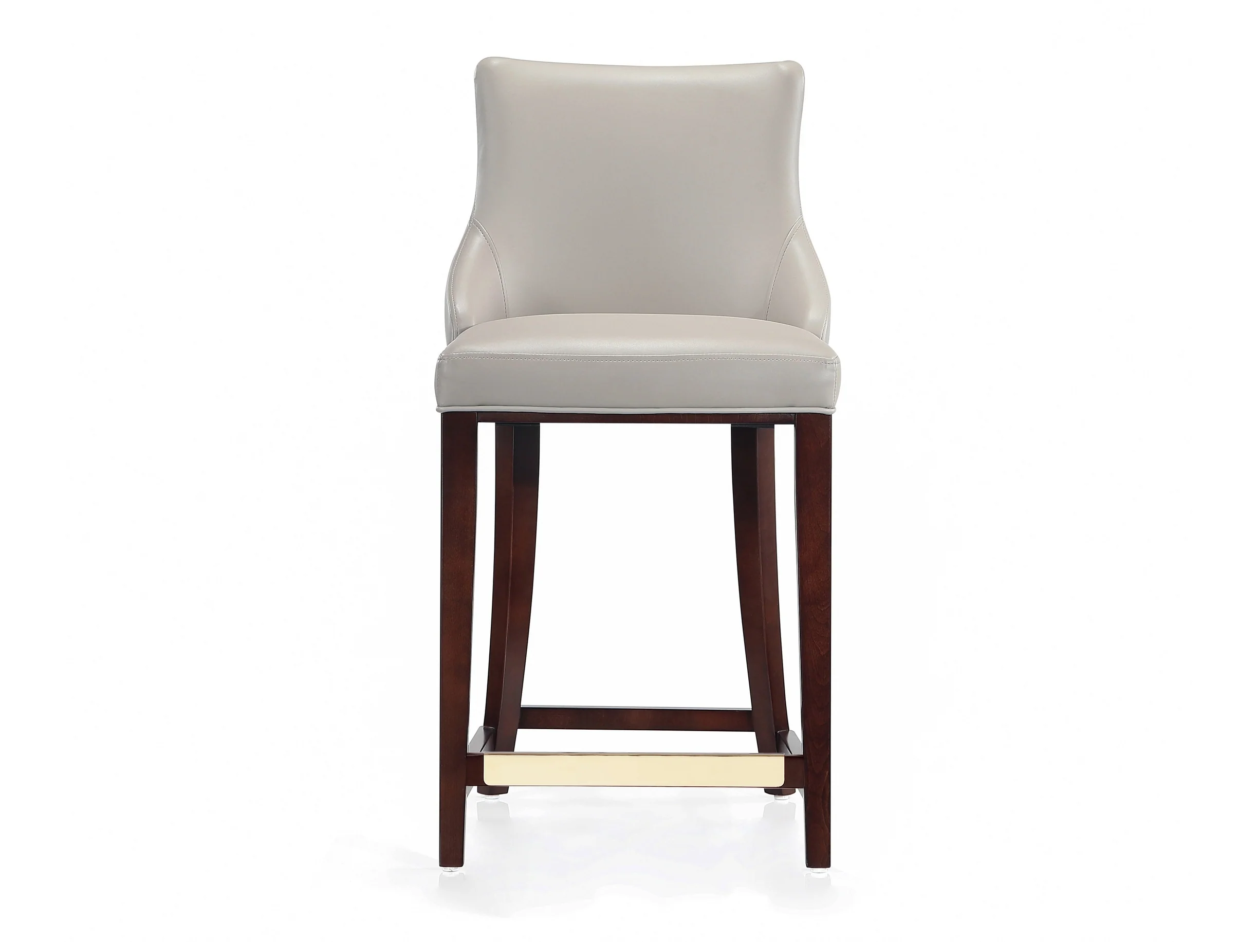 Shubert Counter Stool in Light Grey