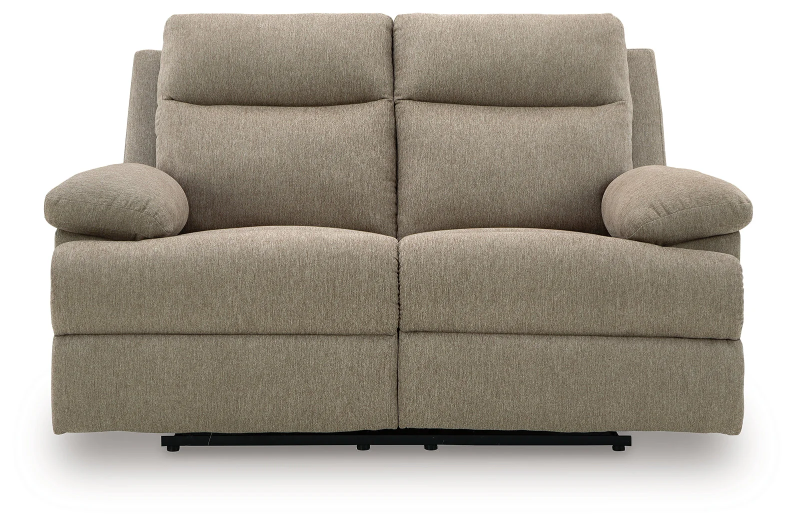 Side-Swipe Mocha Reclining Sofa and Loveseat (Online Special Price) - Image 2
