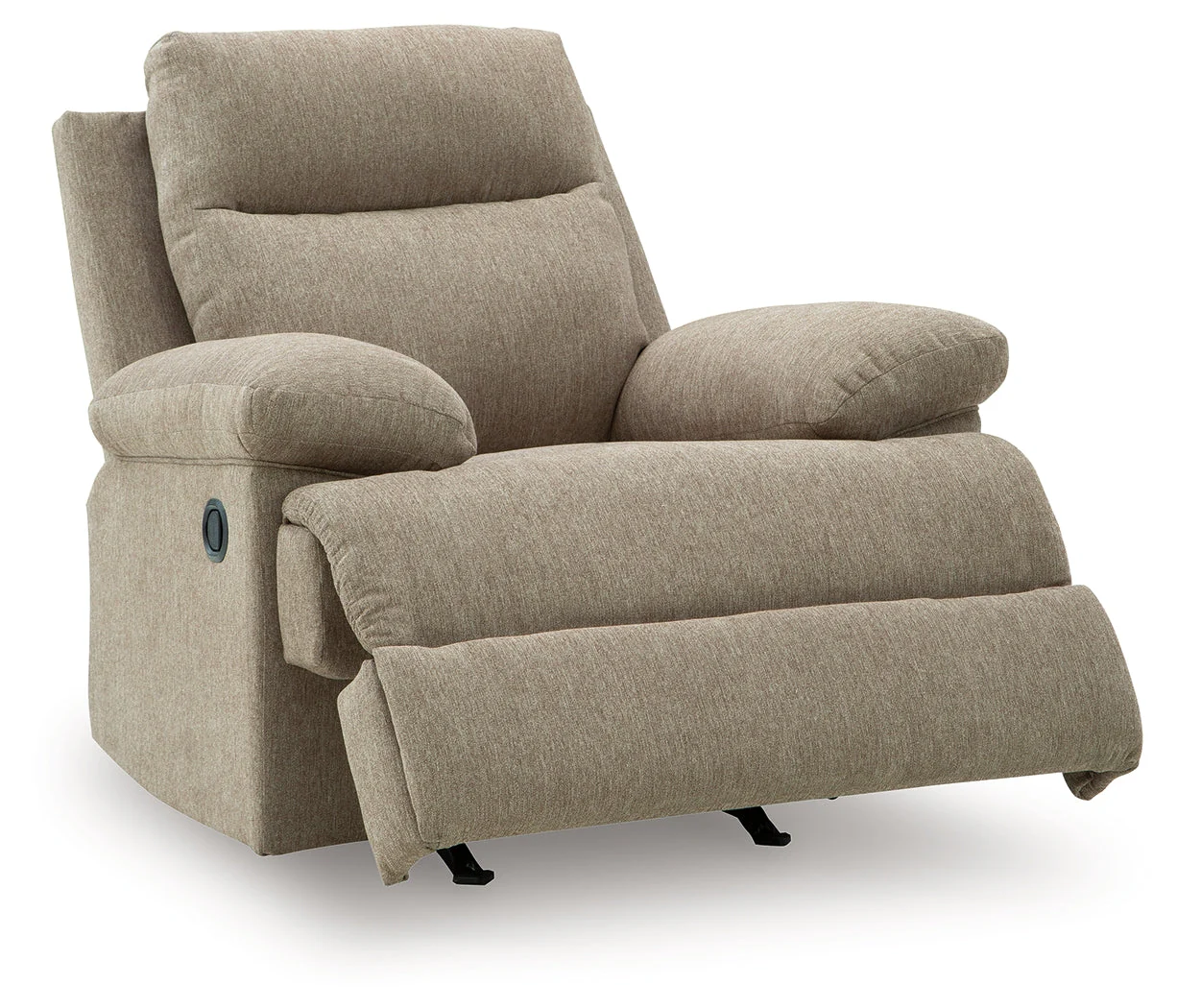 Side-Swipe Mocha Rocker Recliner (Online Special Price) - Image 2