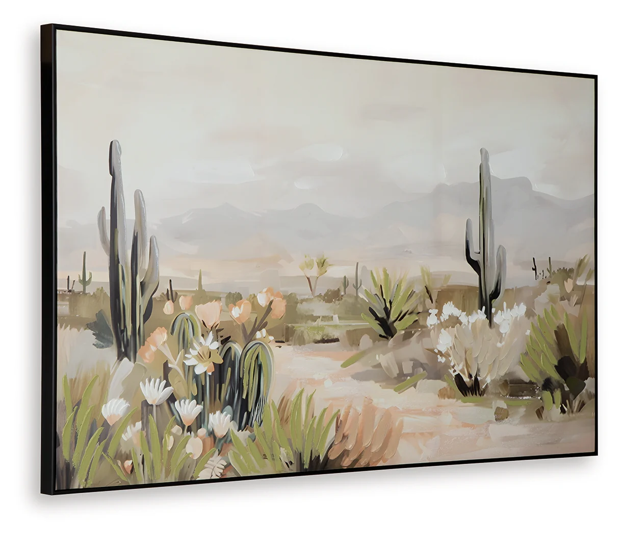 Sidworth Green/Beige/Gray Wall Art - Image 3