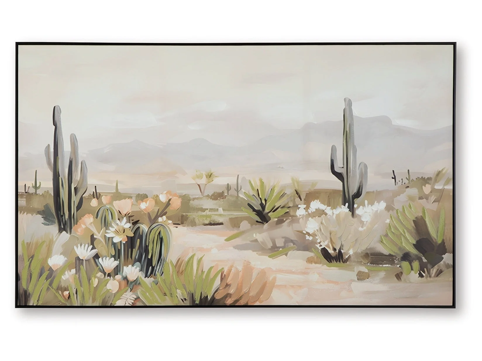 Sidworth Green/Beige/Gray Wall Art (Online Special Price)