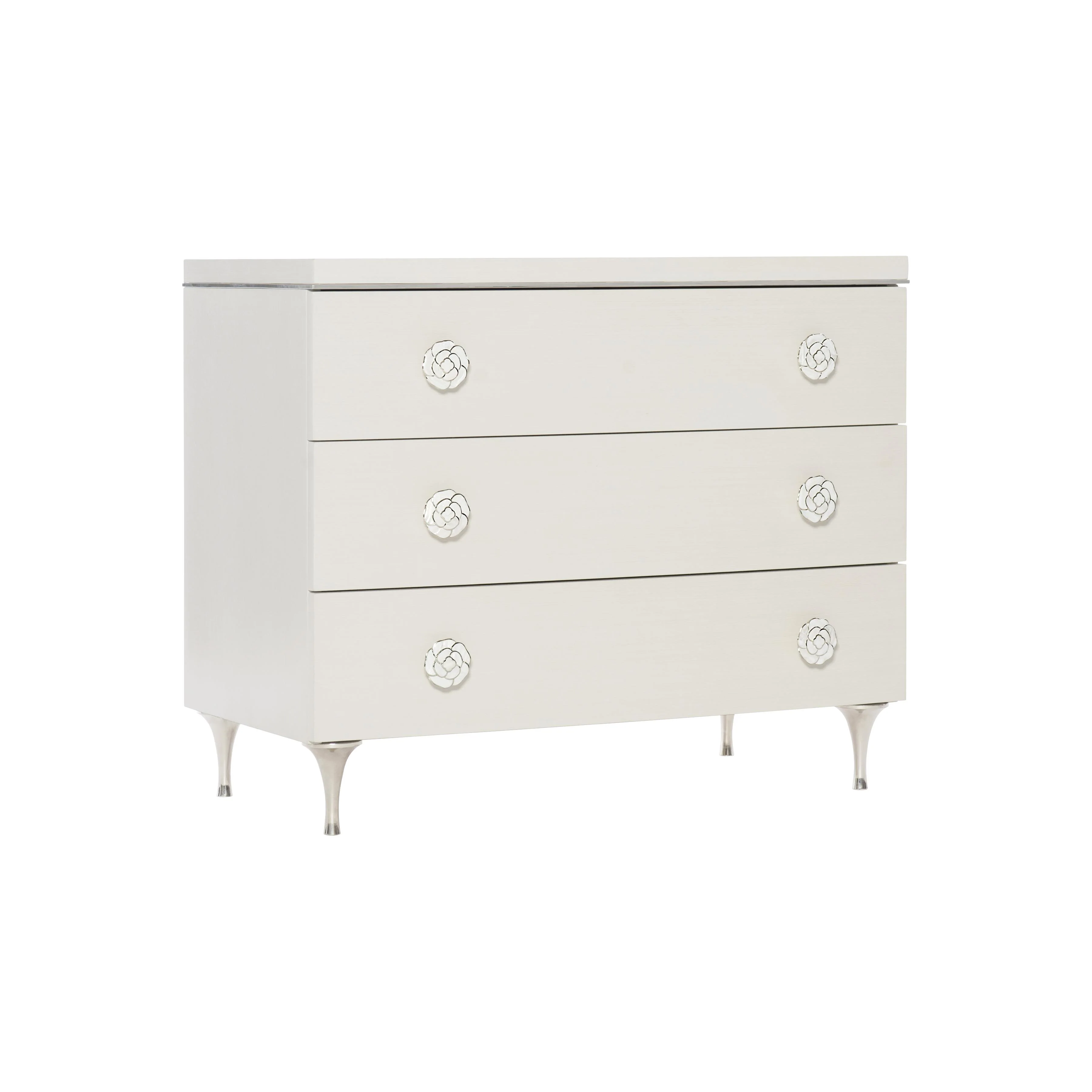 Silhouette Eggshell Nightstand - Image 2