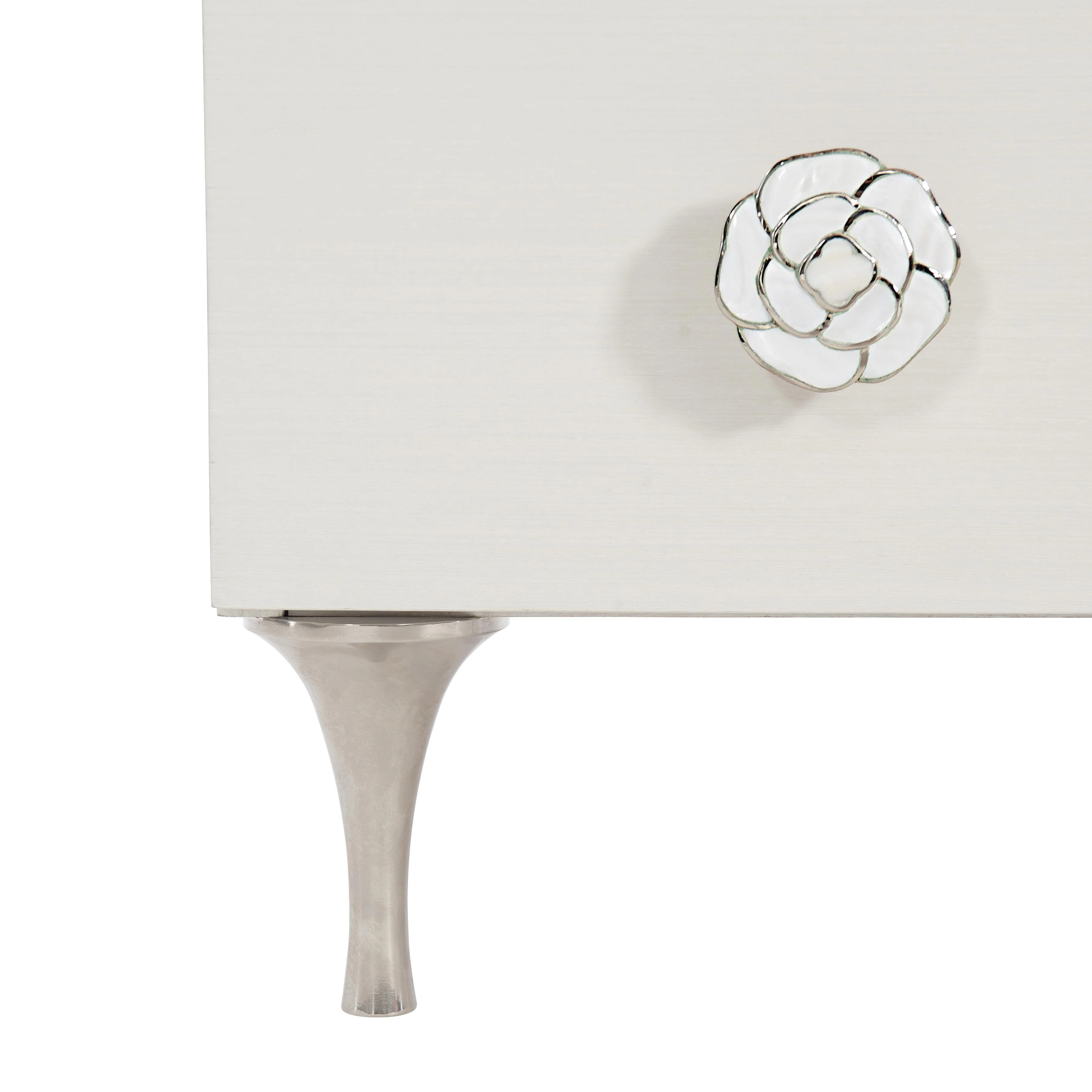 Silhouette Eggshell Nightstand - Image 8