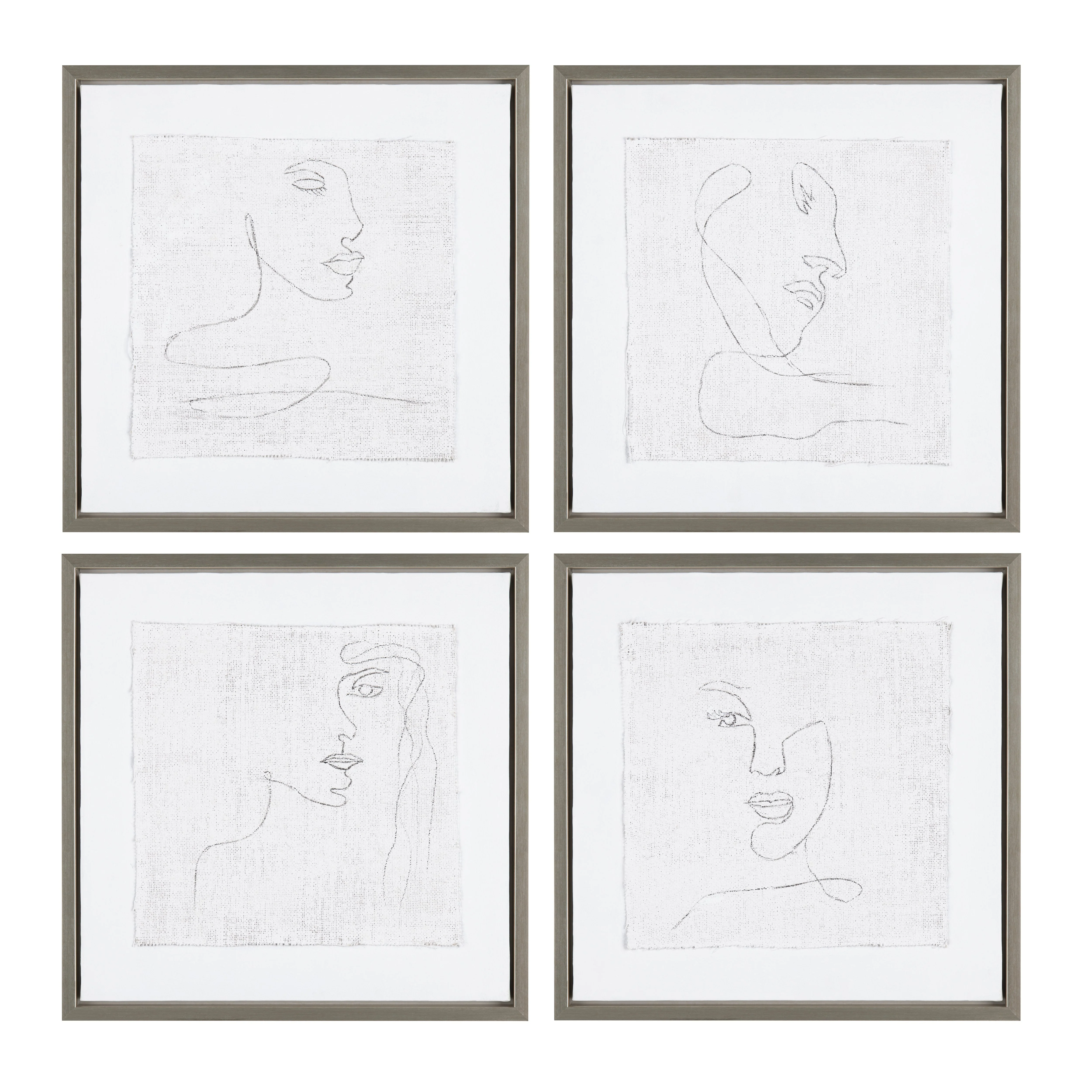 Silver Expressions White Canvas - Image 2