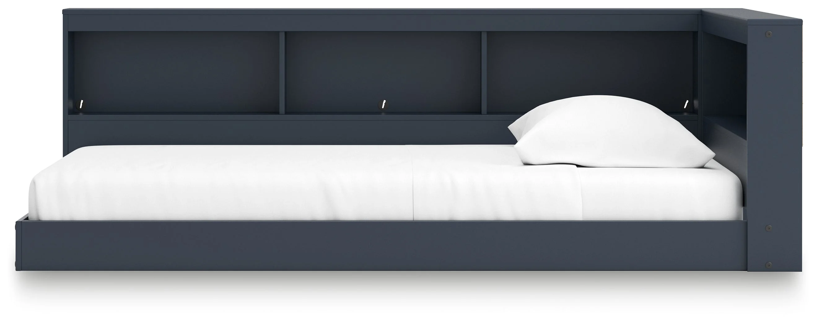 Simmenfort Navy Blue Twin Bookcase Storage Youth Bed (Online Special Price) - Image 7