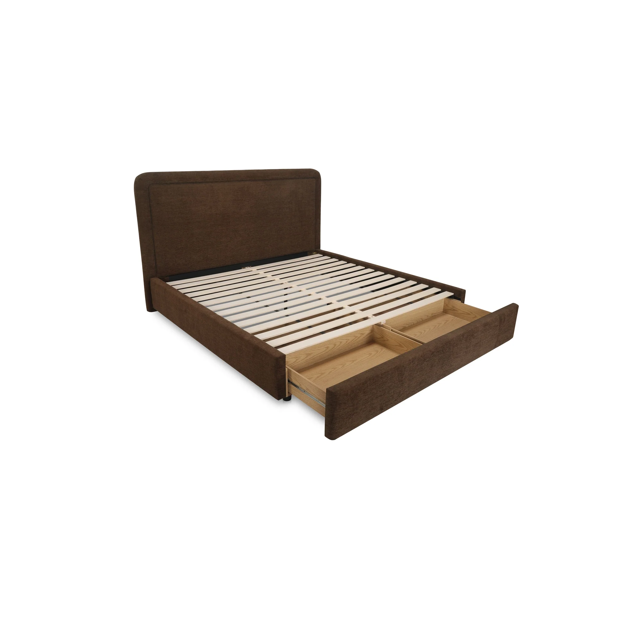 Simon Brown King Storage Bed - Image 2