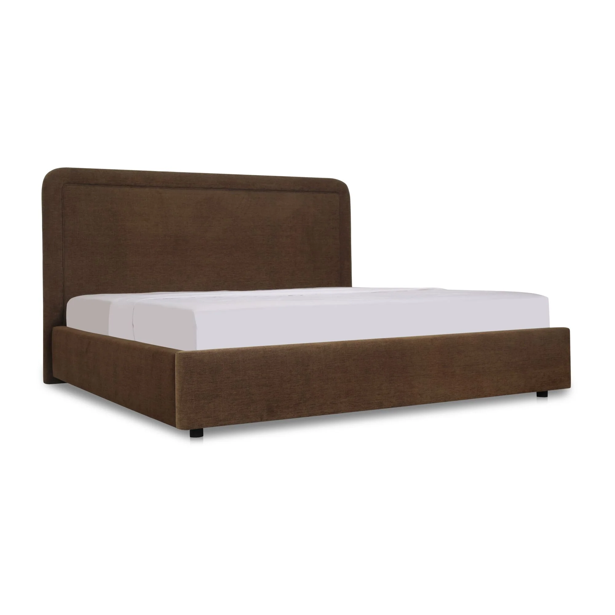 Simon Brown Queen Storage Bed - Image 2
